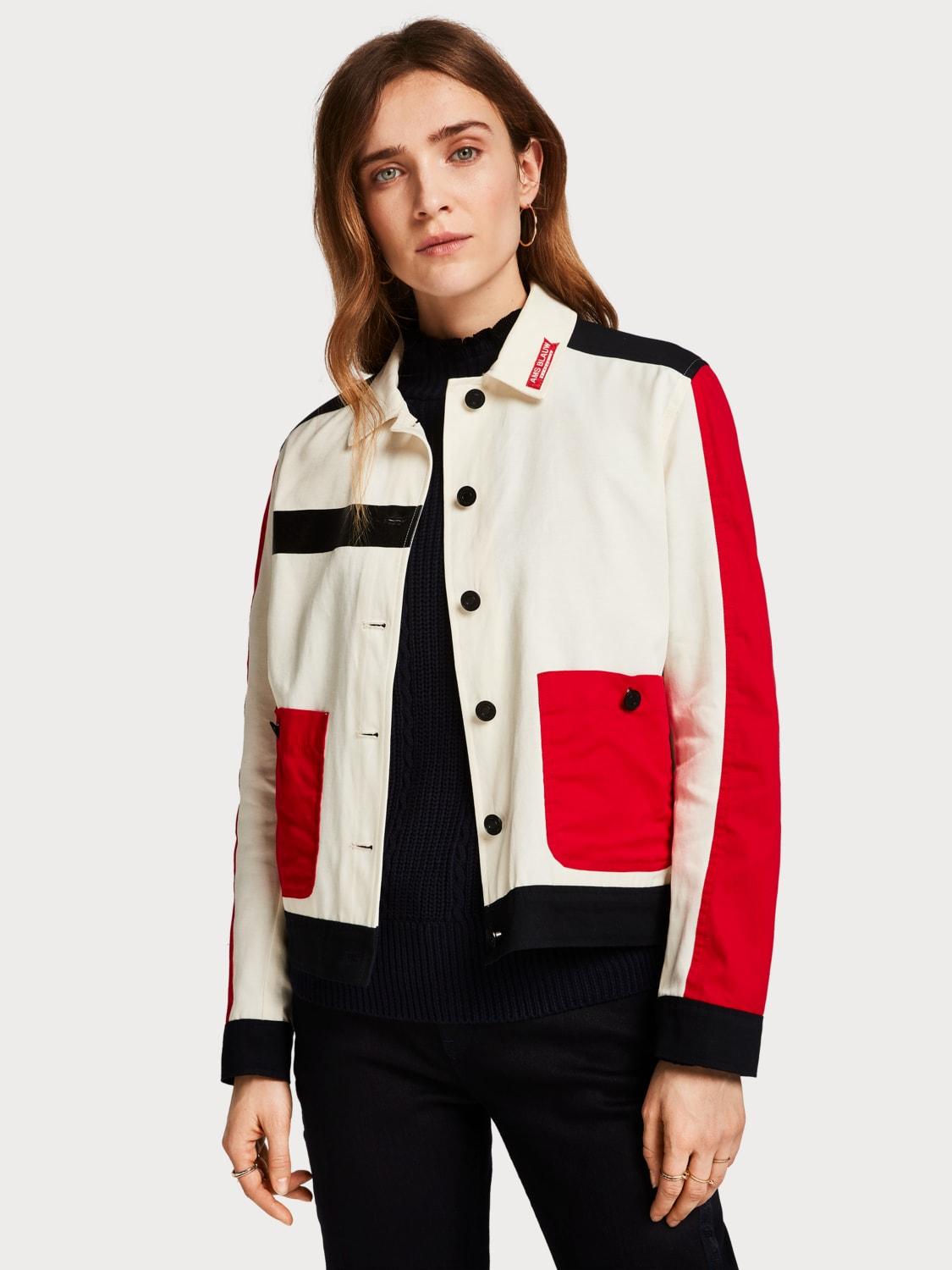 color block jacket