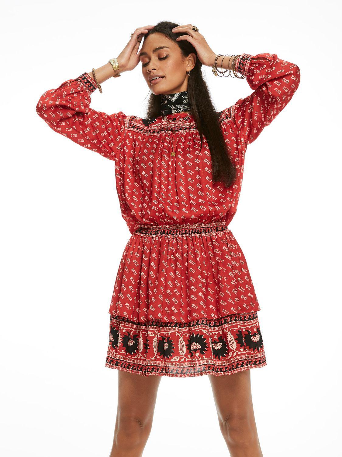 Scotch and soda red dress Clearance