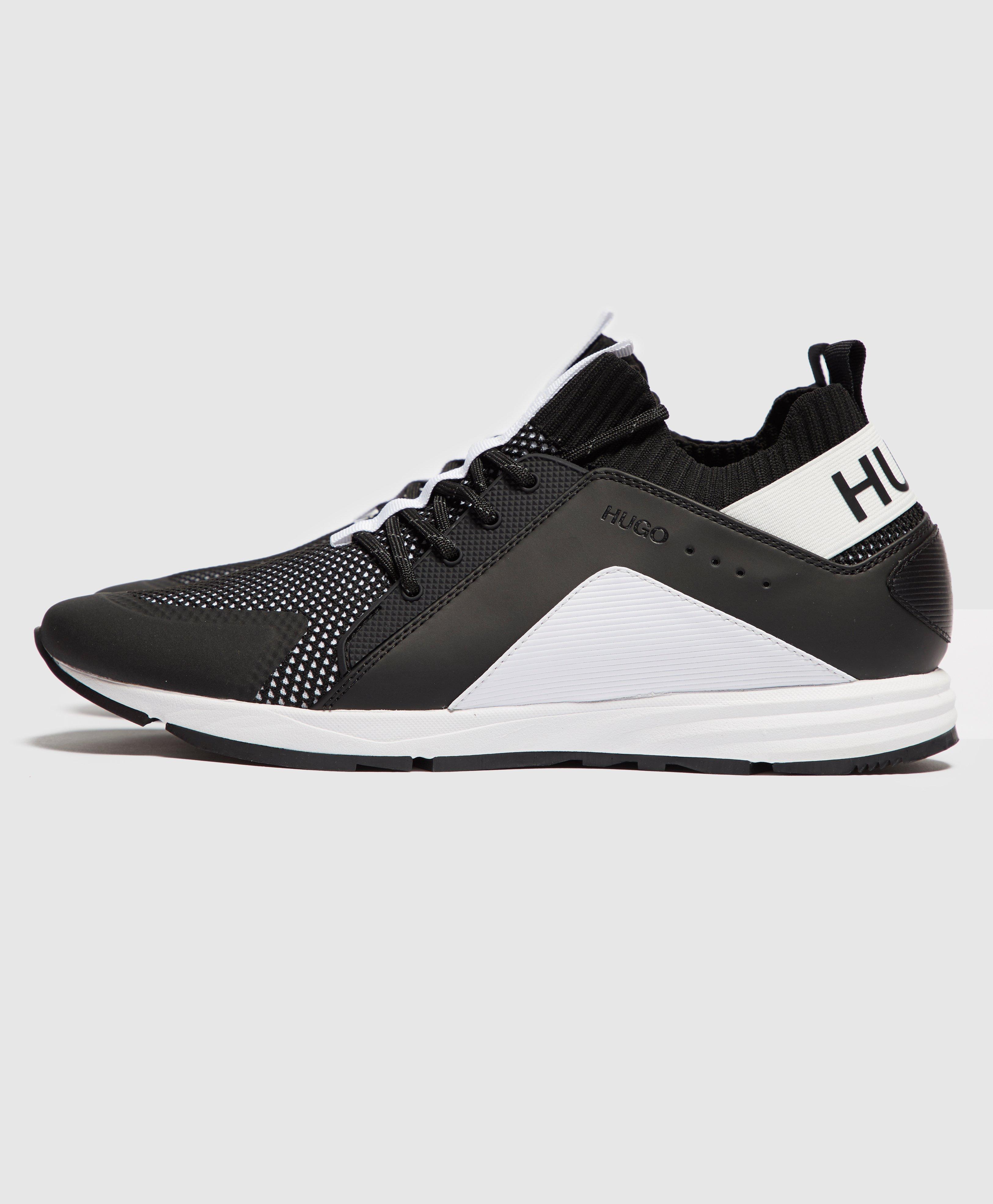 hugo hybrid mesh knit