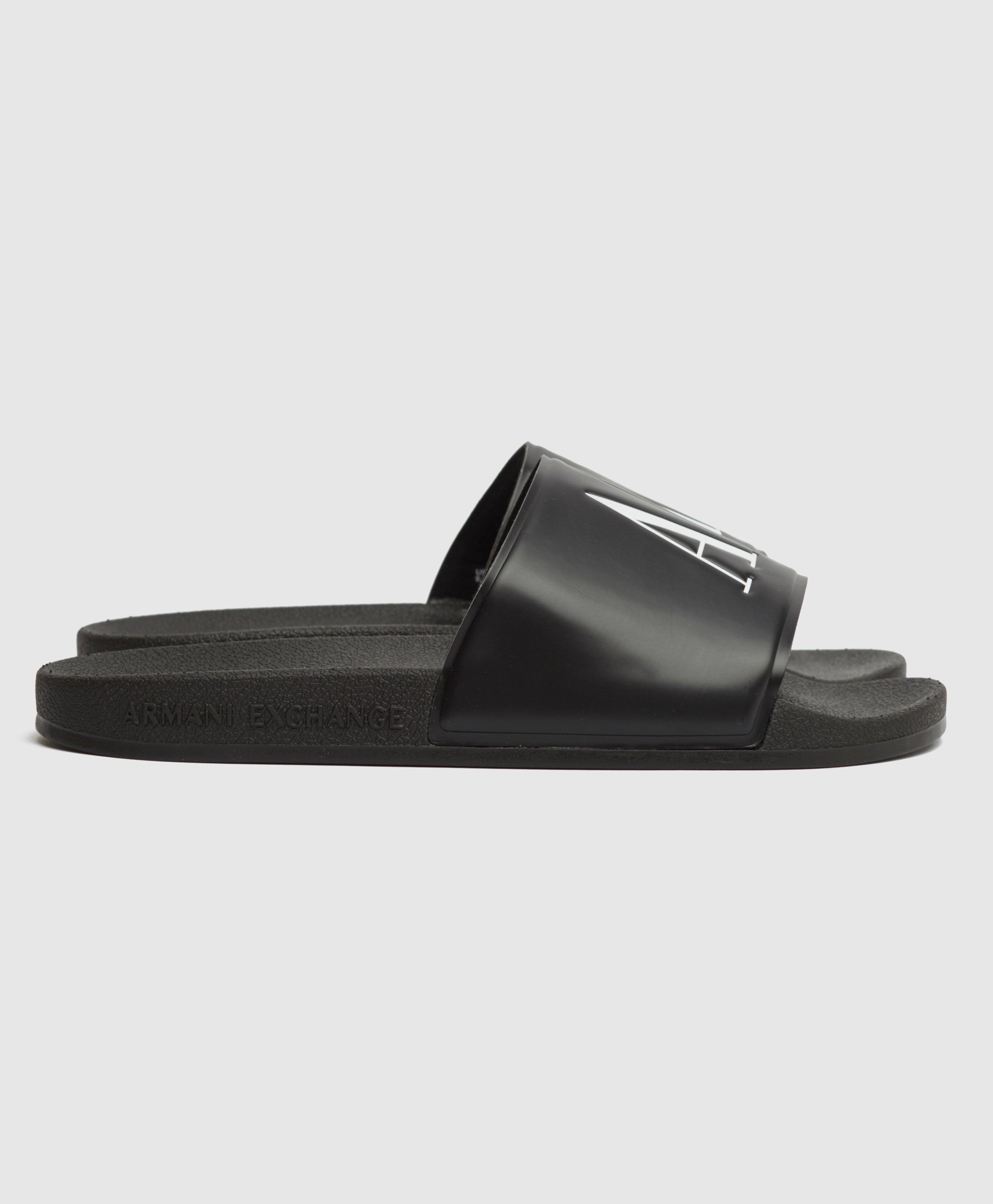 armani exchange slides mens