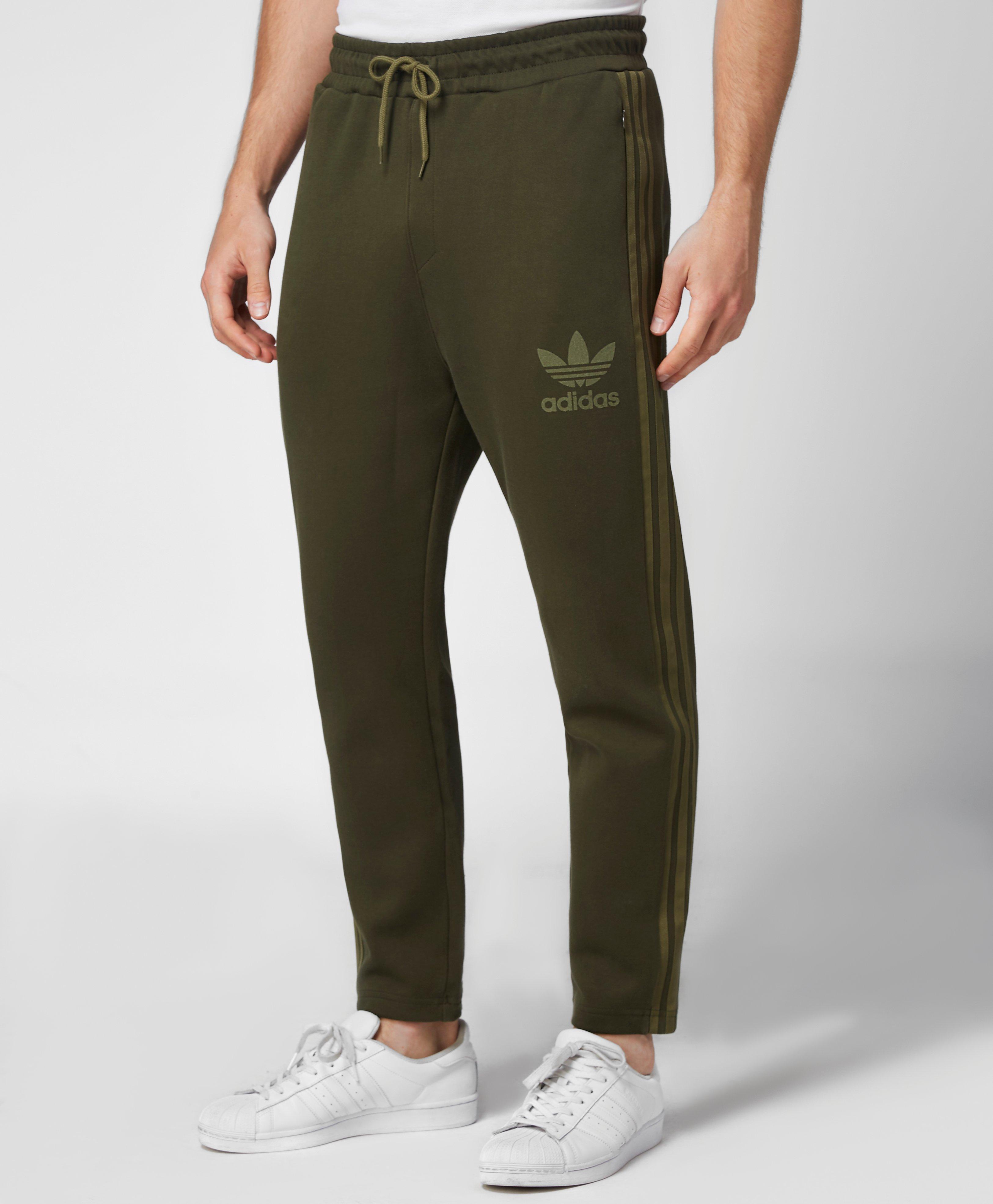 adidas Originals Cotton Adicolor Skinny Track Pants in Green for Men - Lyst