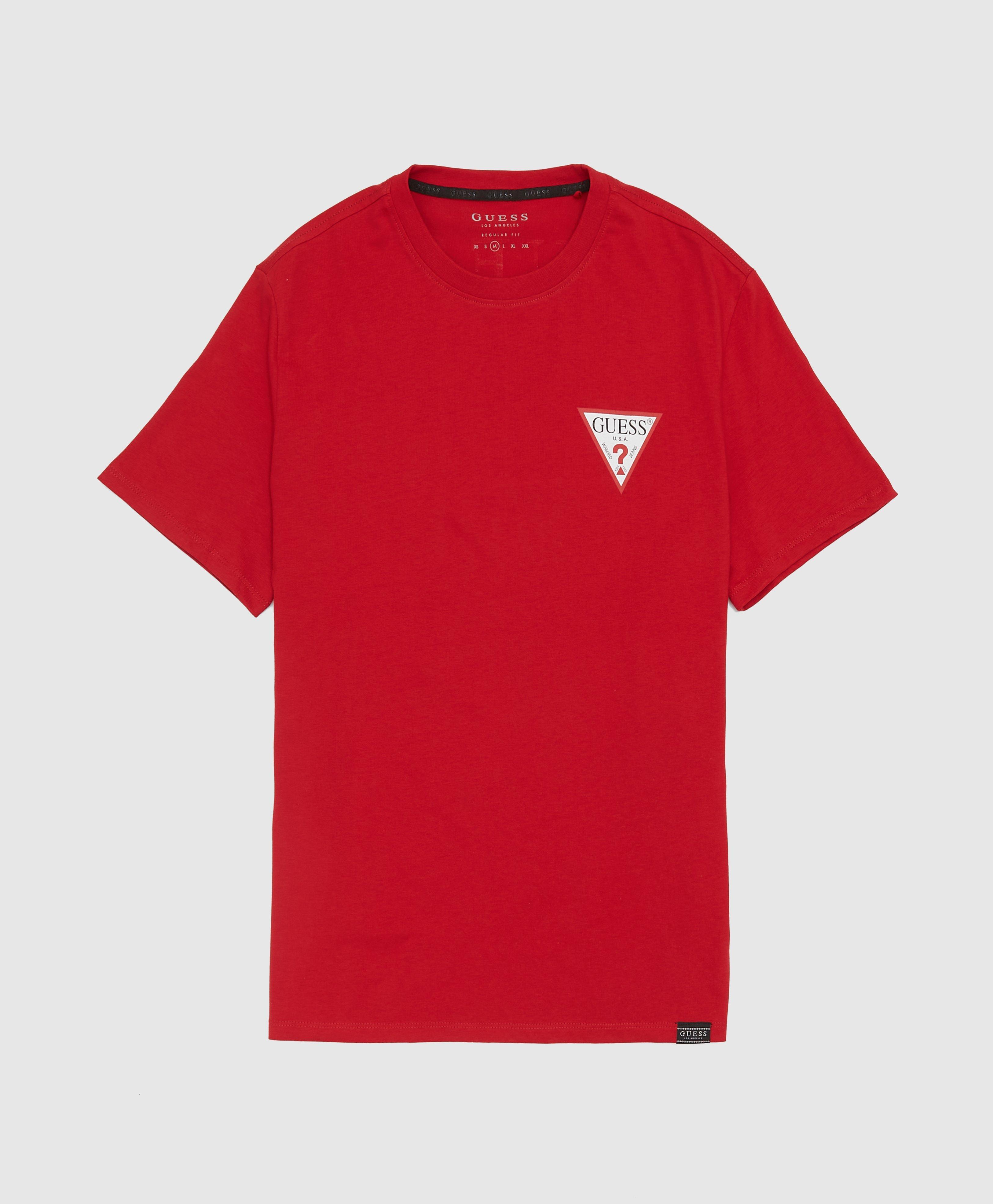 Guess Red T Shirt Sale, 55% OFF 
