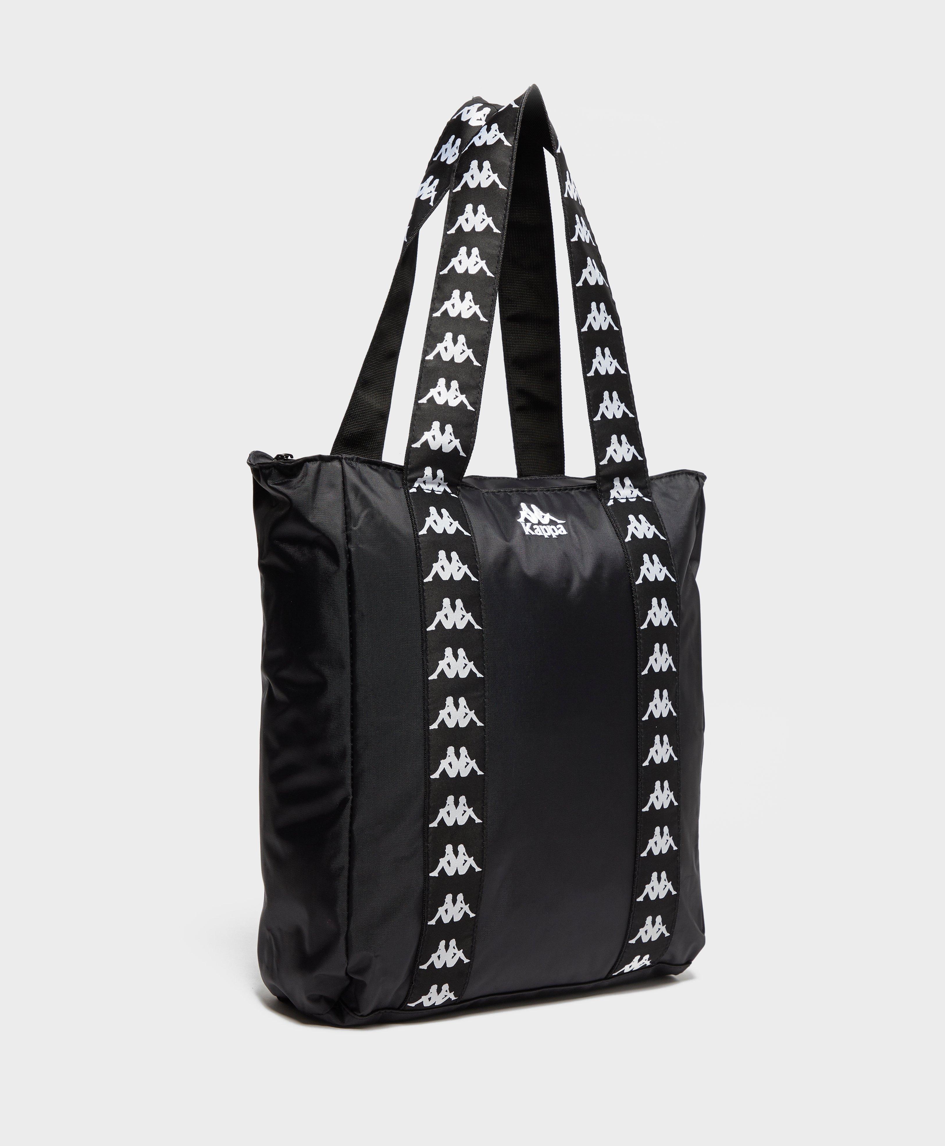 Kappa Synthetic Tote Bag in Black/White (Black) for Men - Lyst