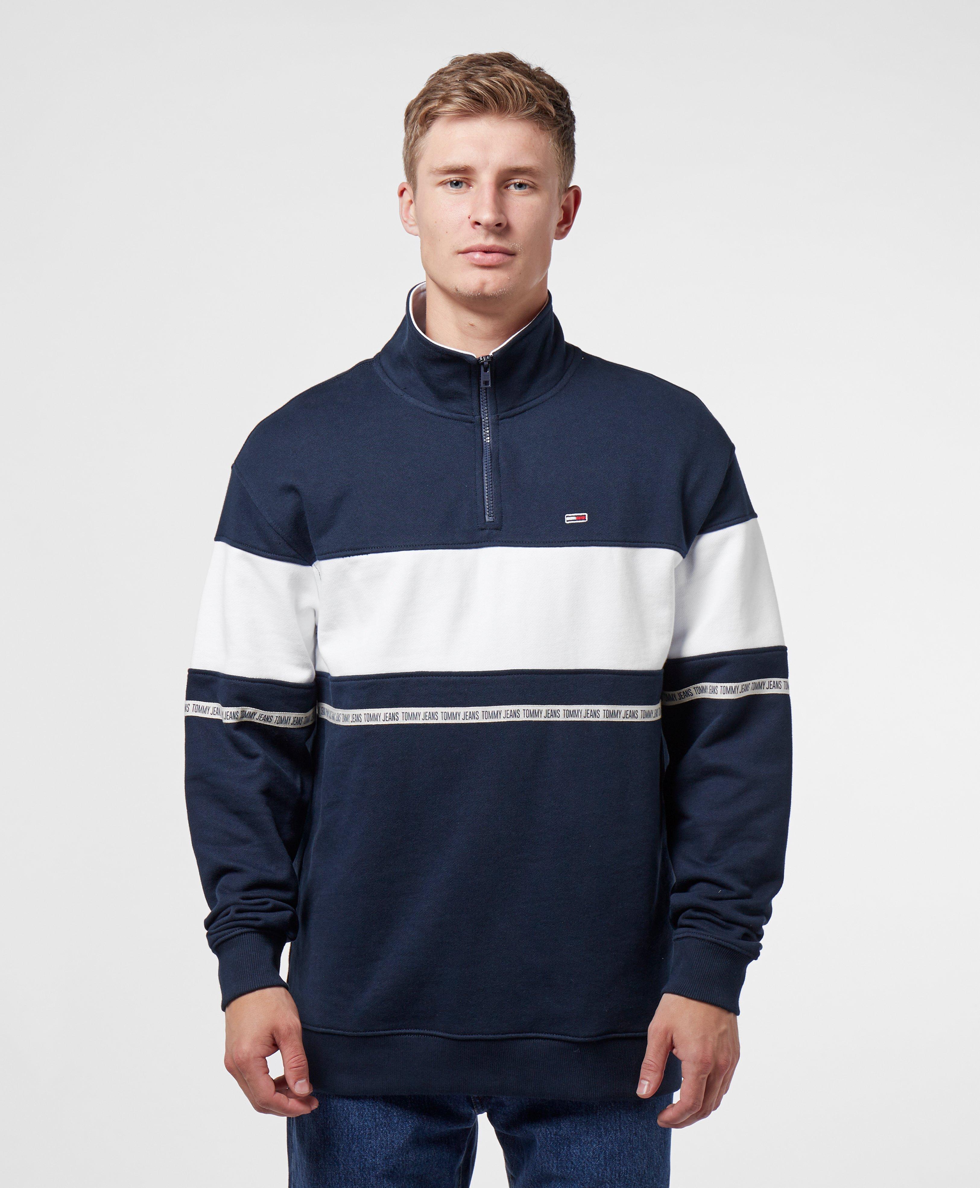 Tommy Jeans Funnel Neck Half Zip Hoodie 