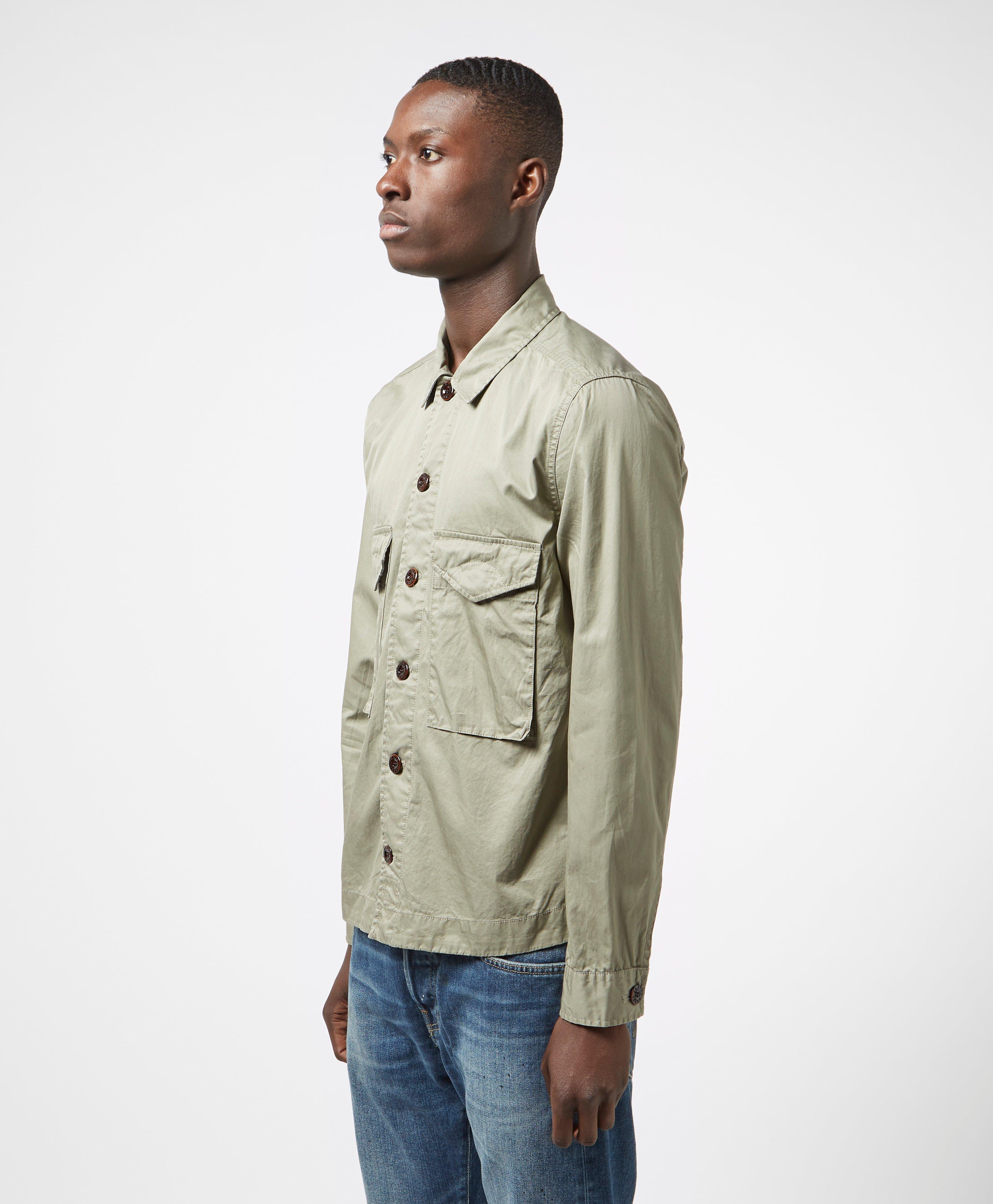 pretty green overshirt sale