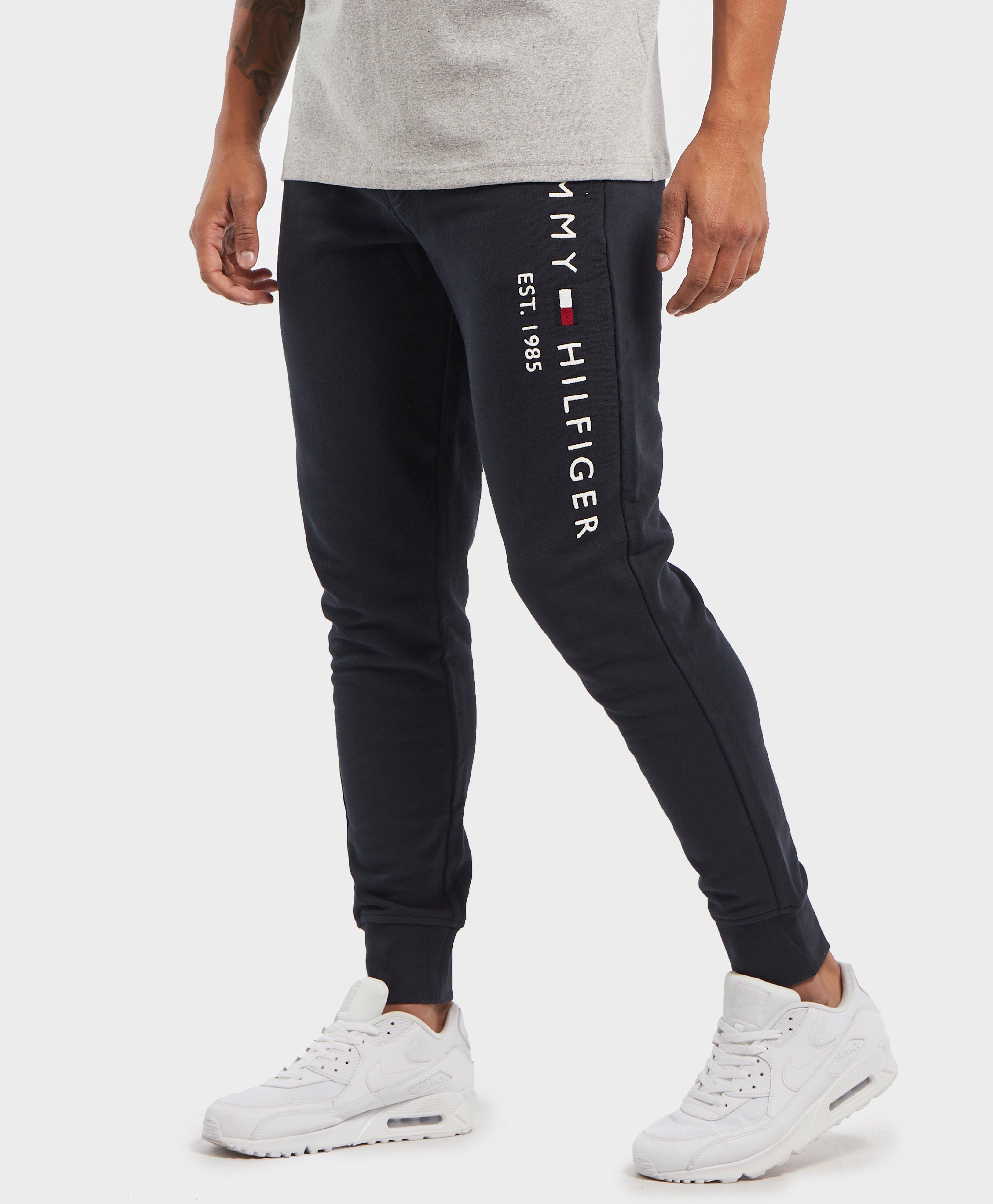 Tommy Hilfiger Logo Cuffed Fleece Pants 