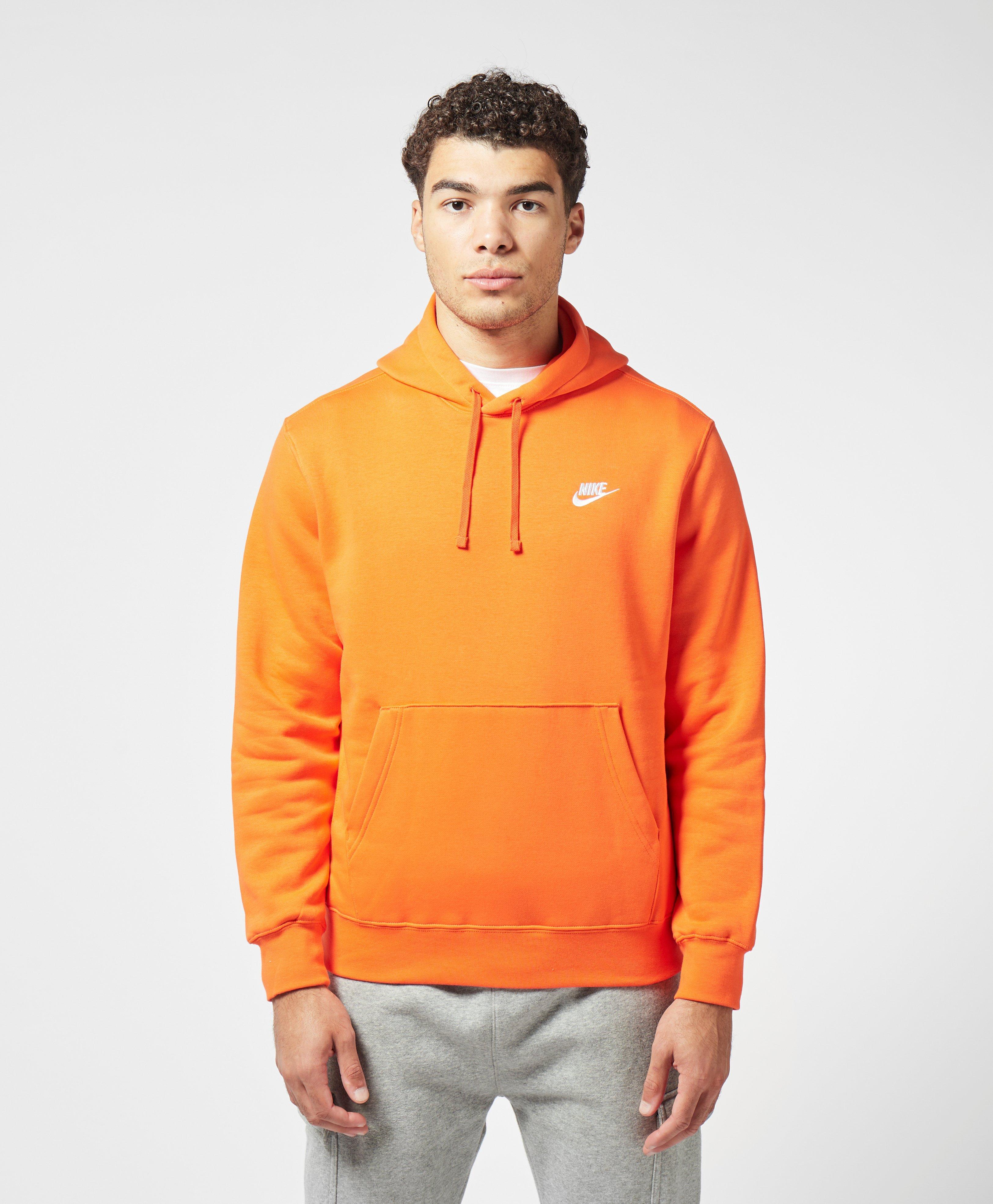 Nike Foundation Overhead Hoodie in Orange for Men - Lyst