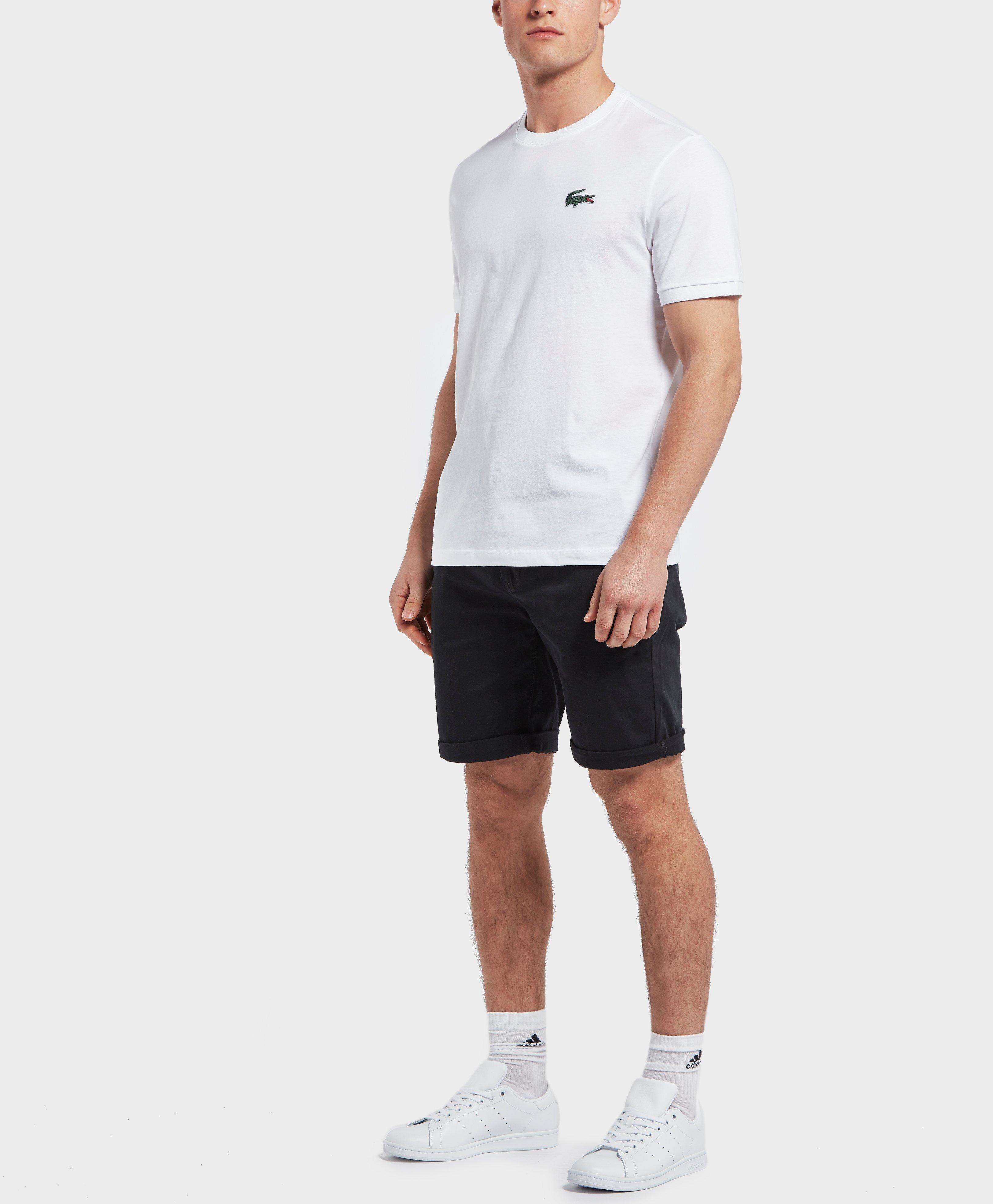 Lacoste Mens Sport Short Sleeve Premium Animated Transfer Croc T-Shirt