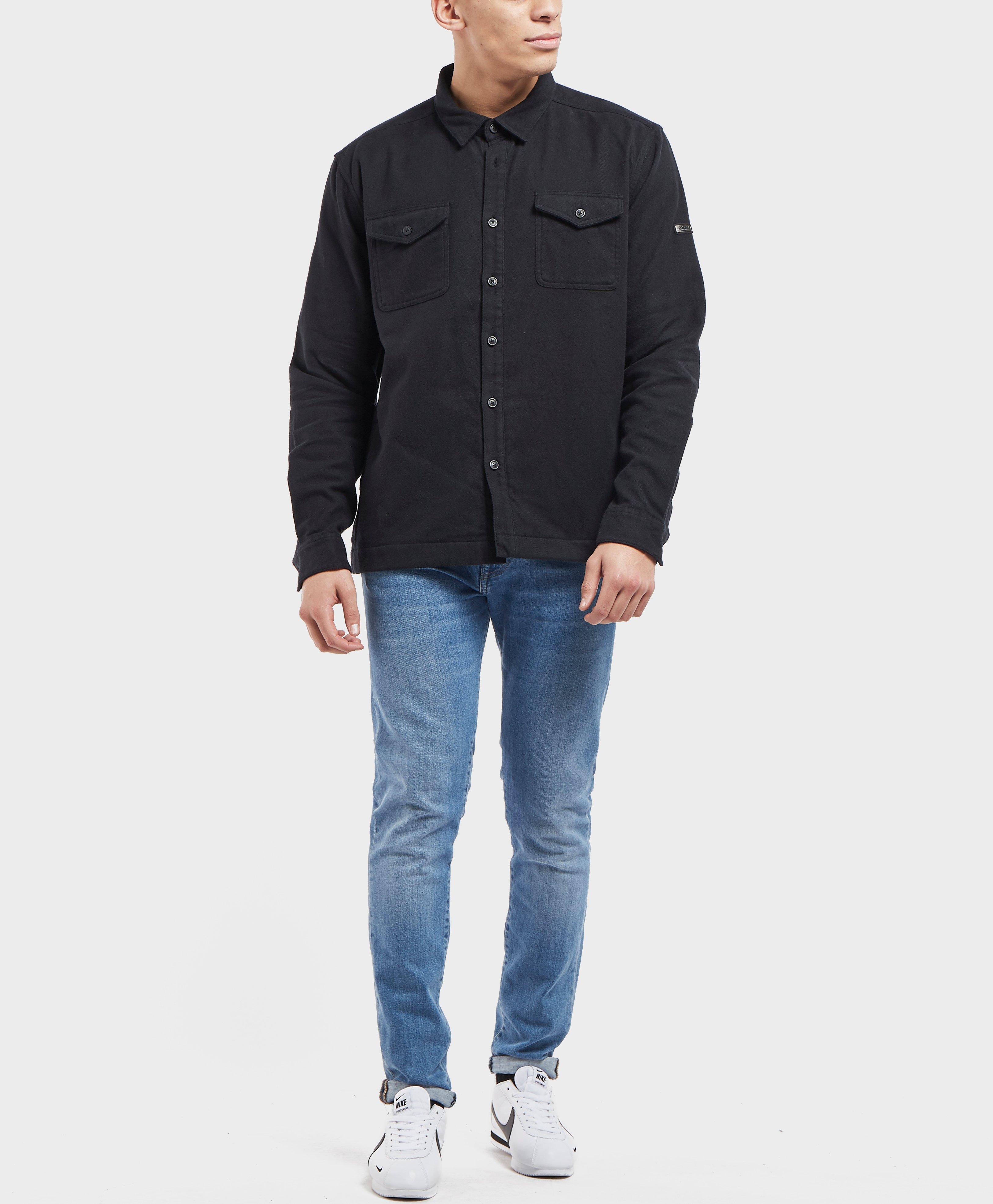barbour overshirt
