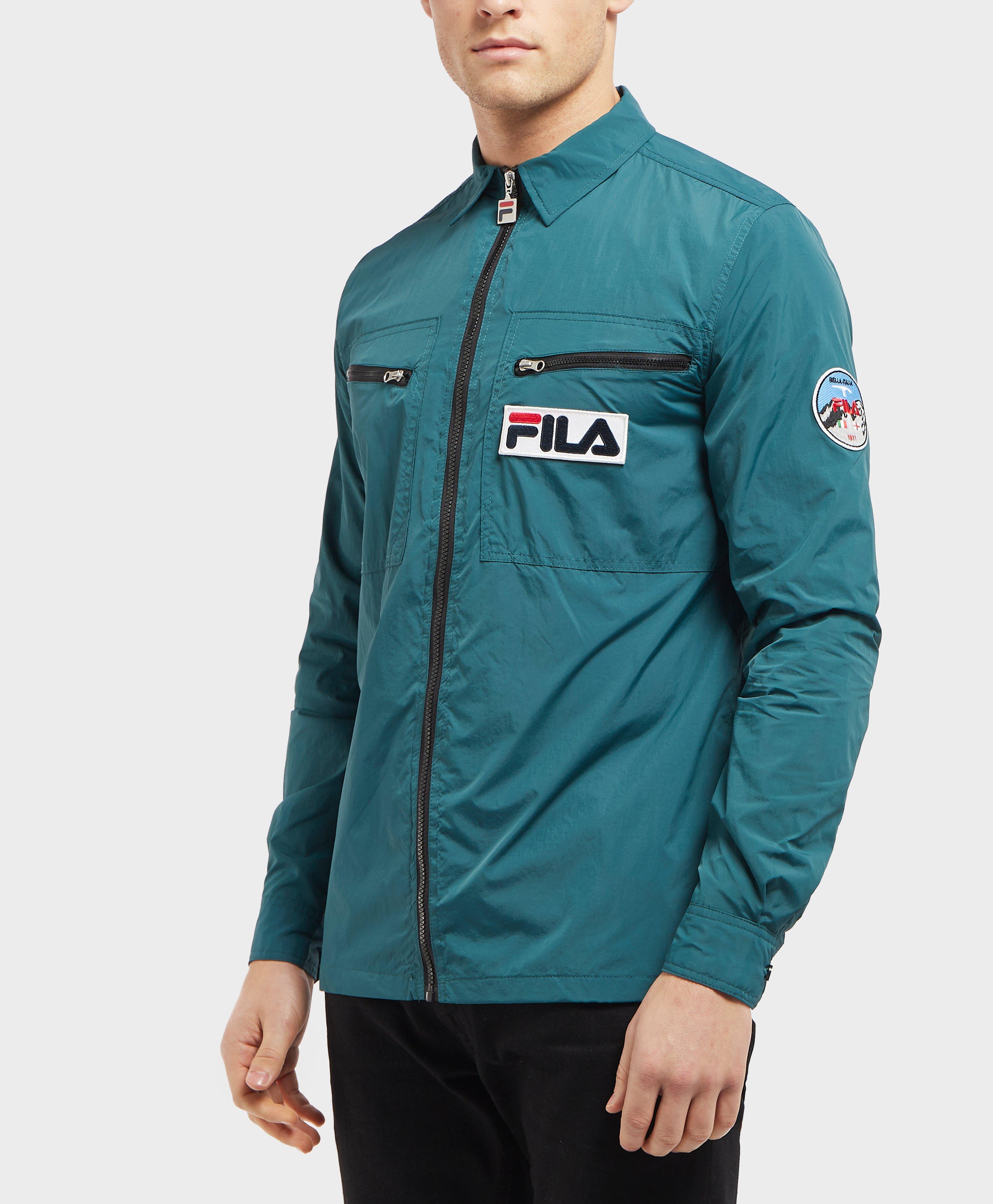 fila condor long sleeve overshirt