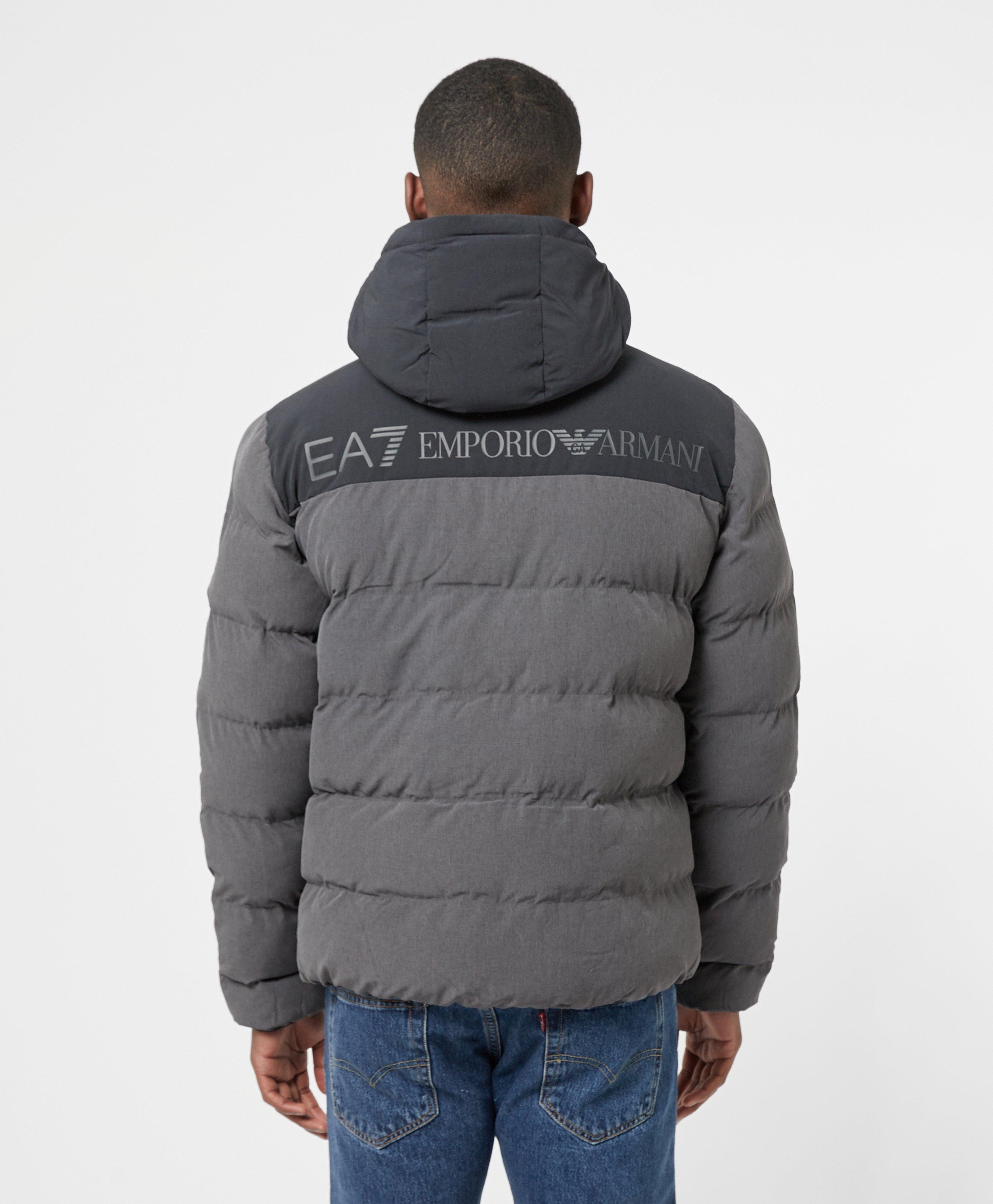 ea7 colour block hooded suit