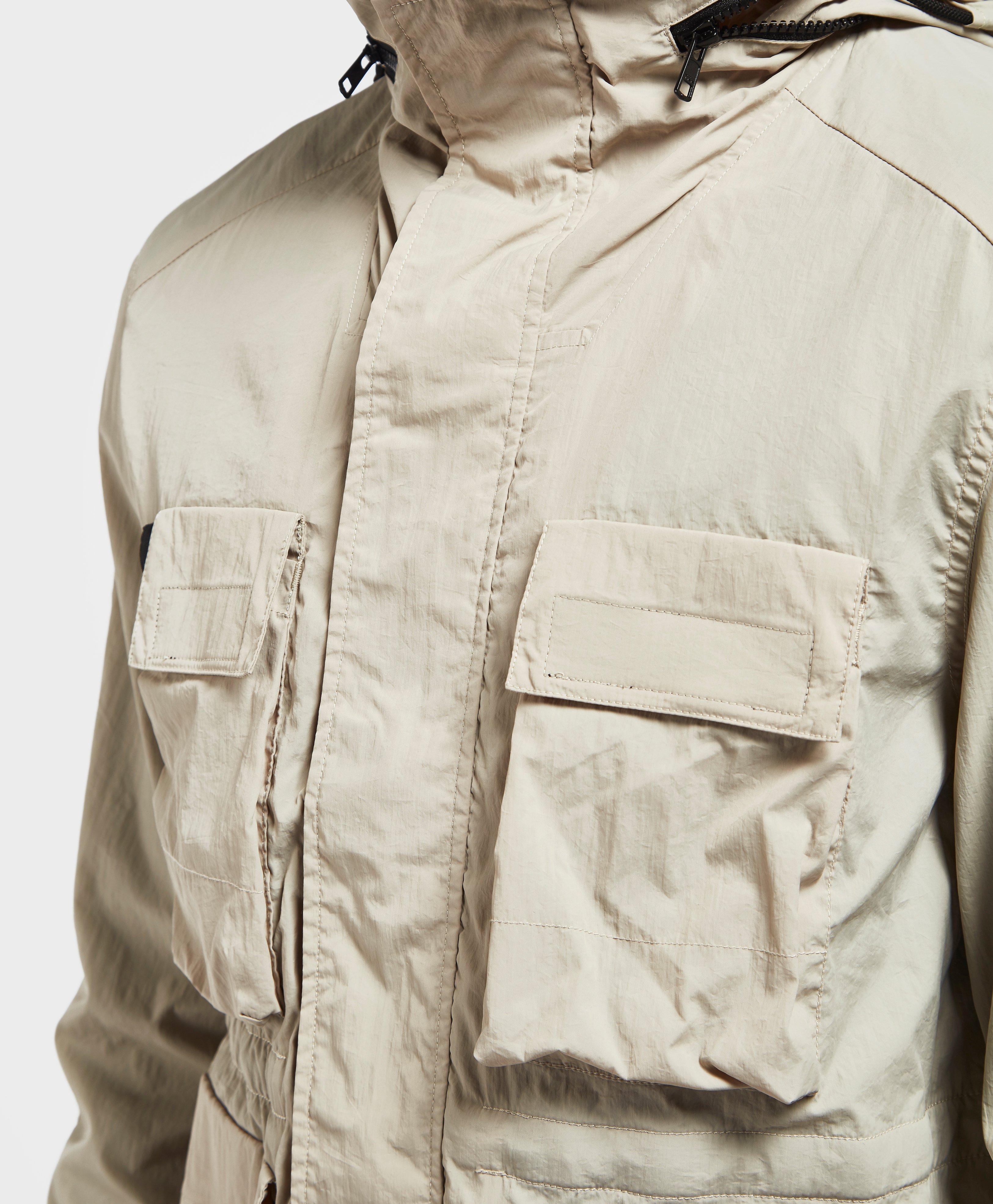 Marshall Artist Satin Padded Compacta Field Jacket in Natural for Men