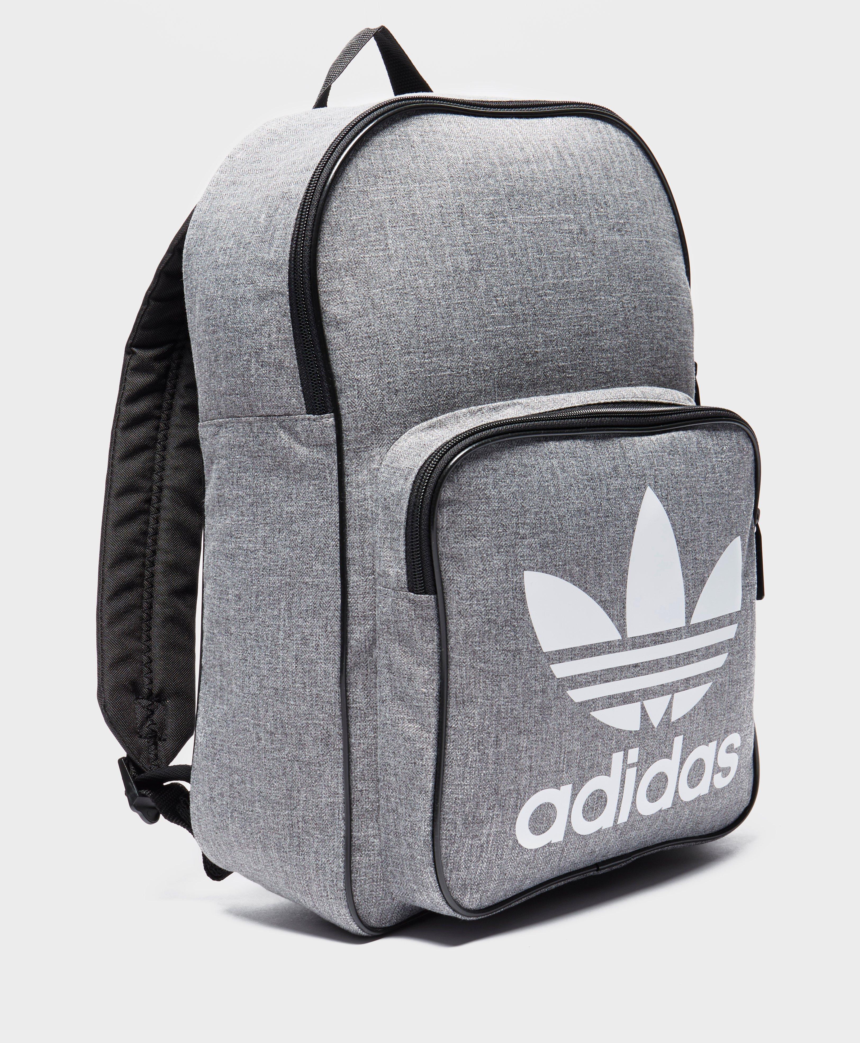 adidas Originals Synthetic Classic Trefoil Backpack in Grey for Men - Lyst