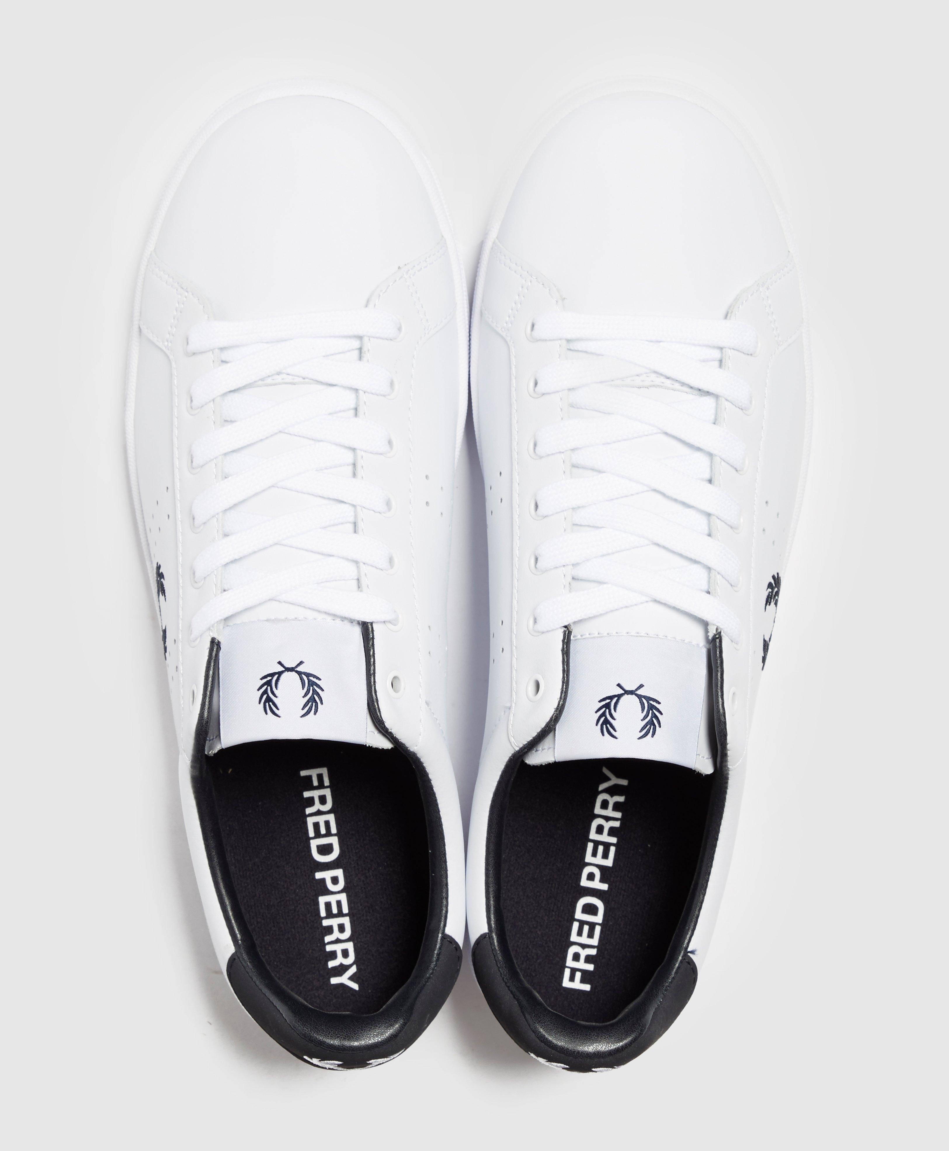 Fred Perry B721 Leather in White for Men - Lyst