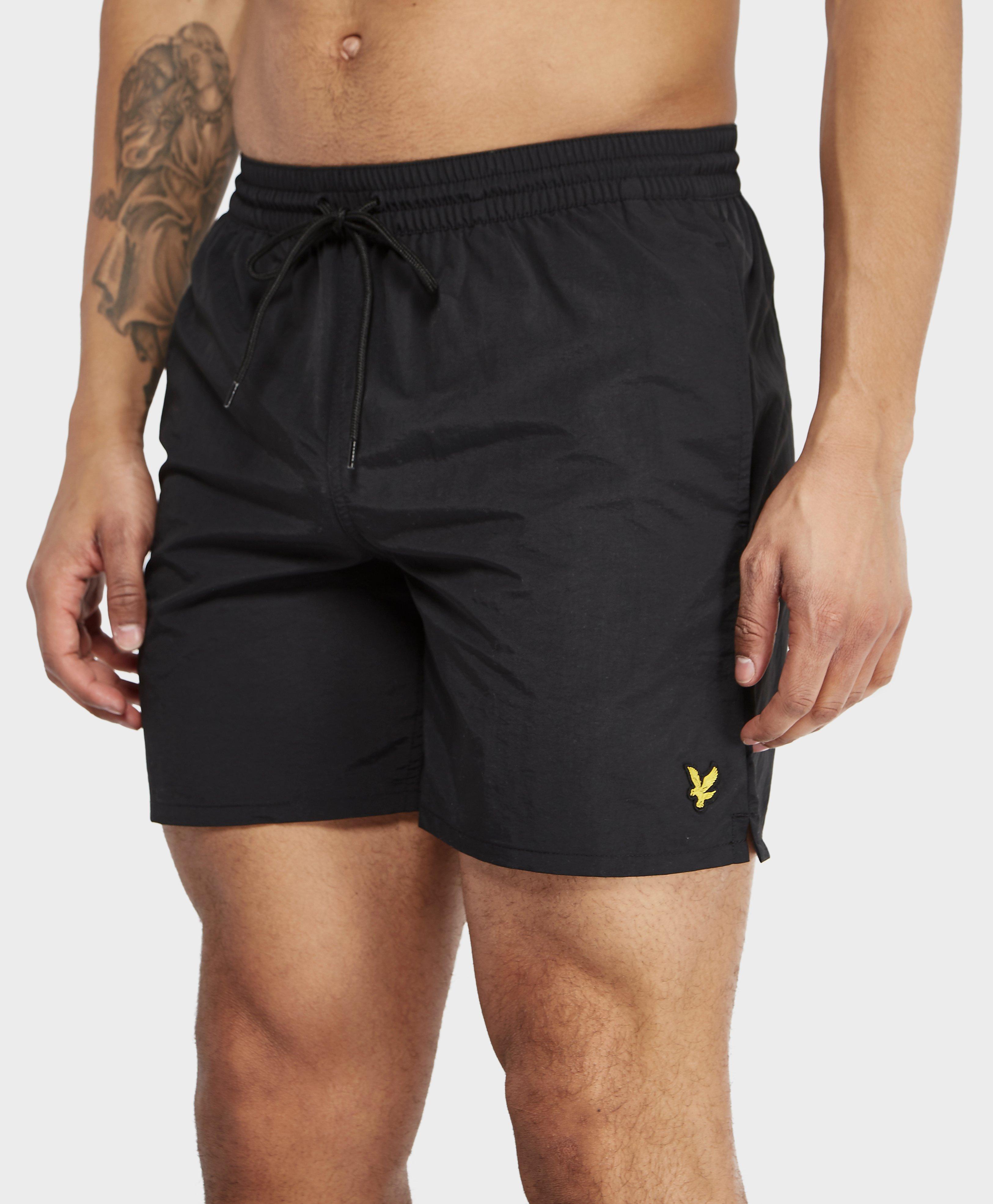 lyle and scott black joggers