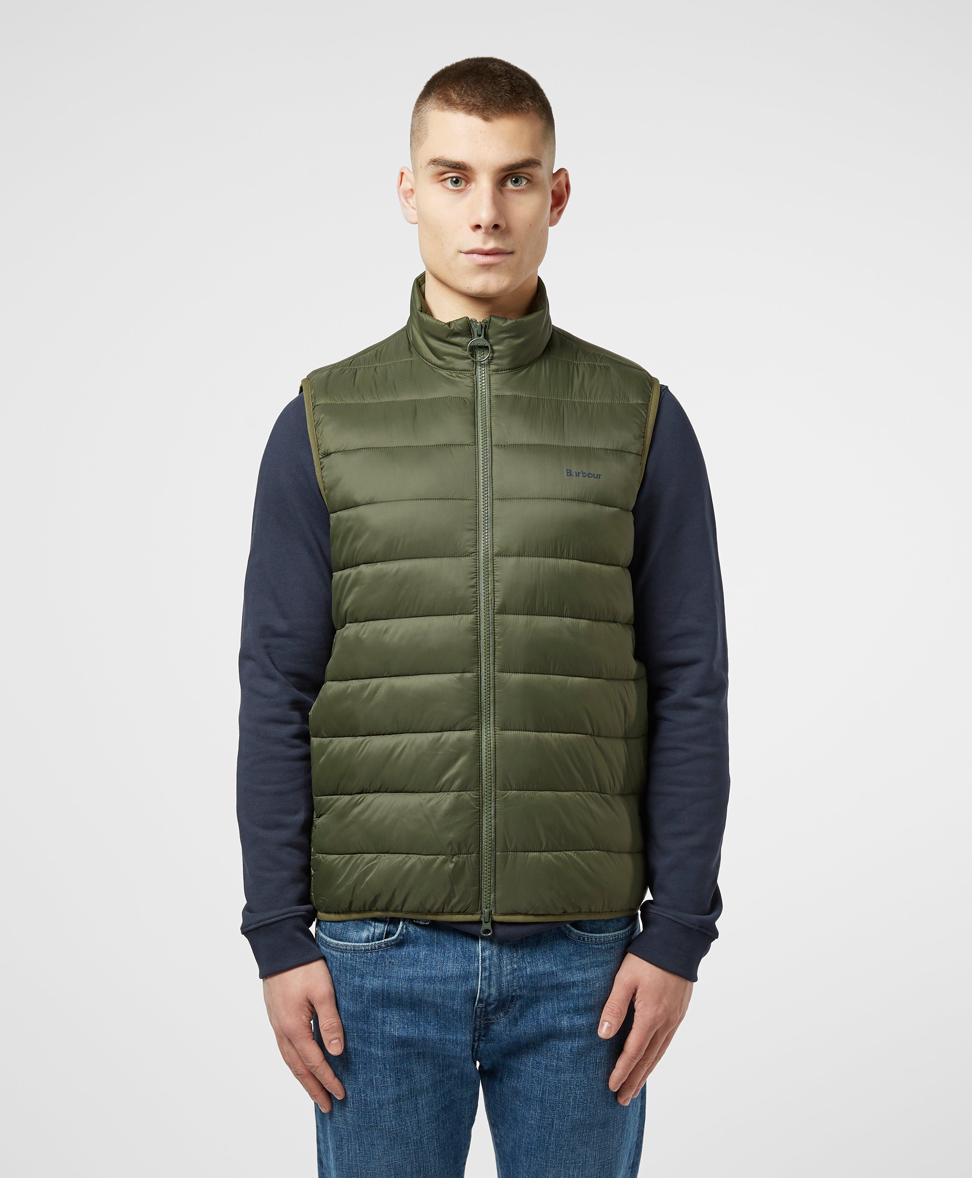 Barbour Synthetic Bretby Padded Gilet Olive/olive in Green for Men ...