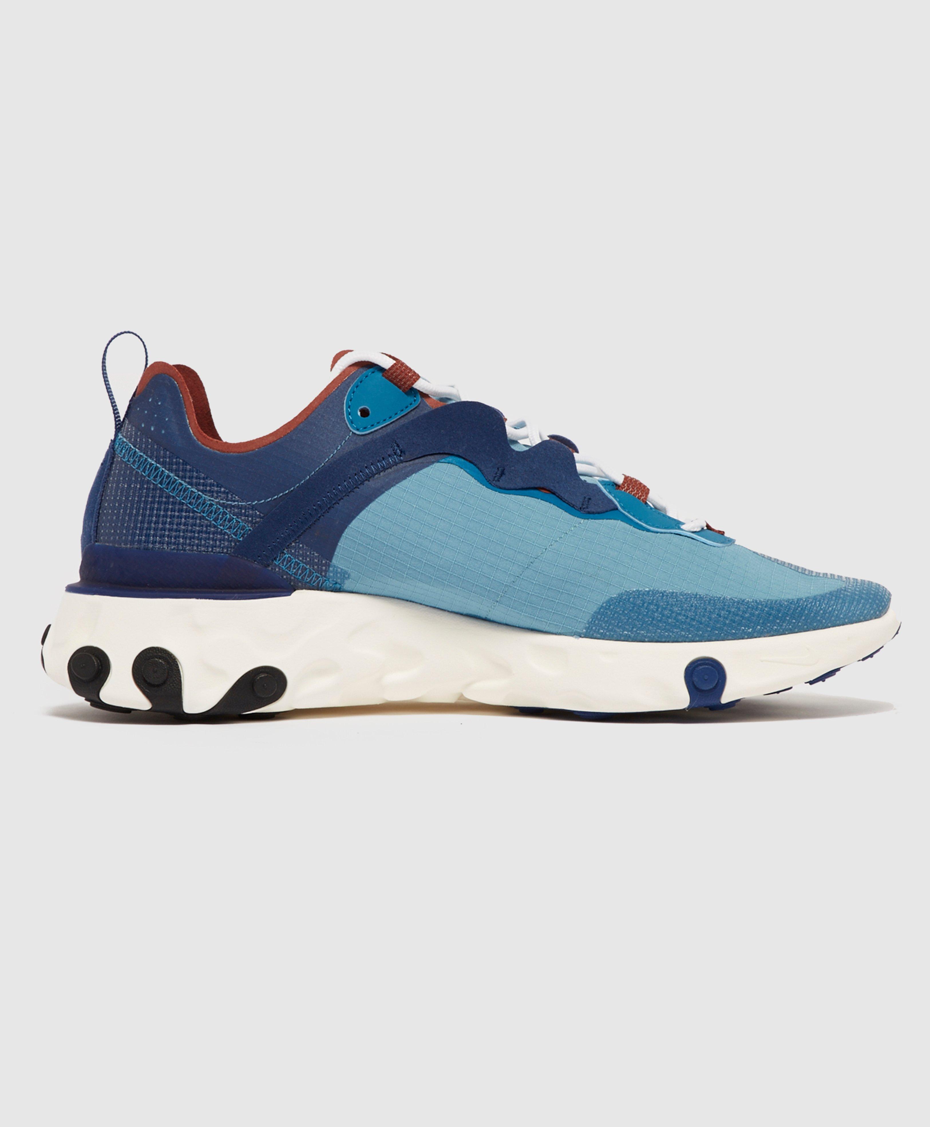 nike react element 55 racer blue