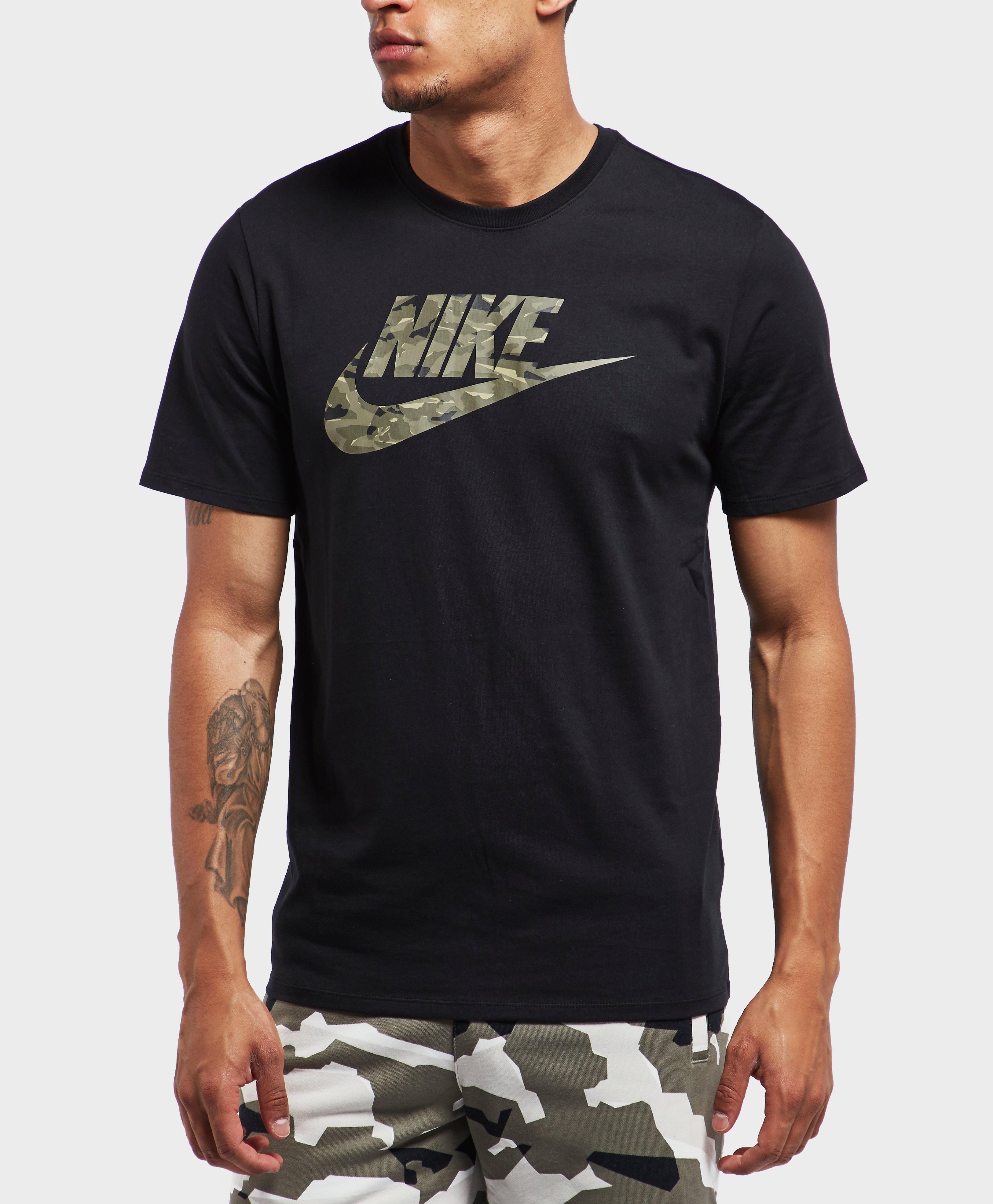 Nike Cotton Camo Logo Short Sleeve T-shirt for Men | Lyst Australia