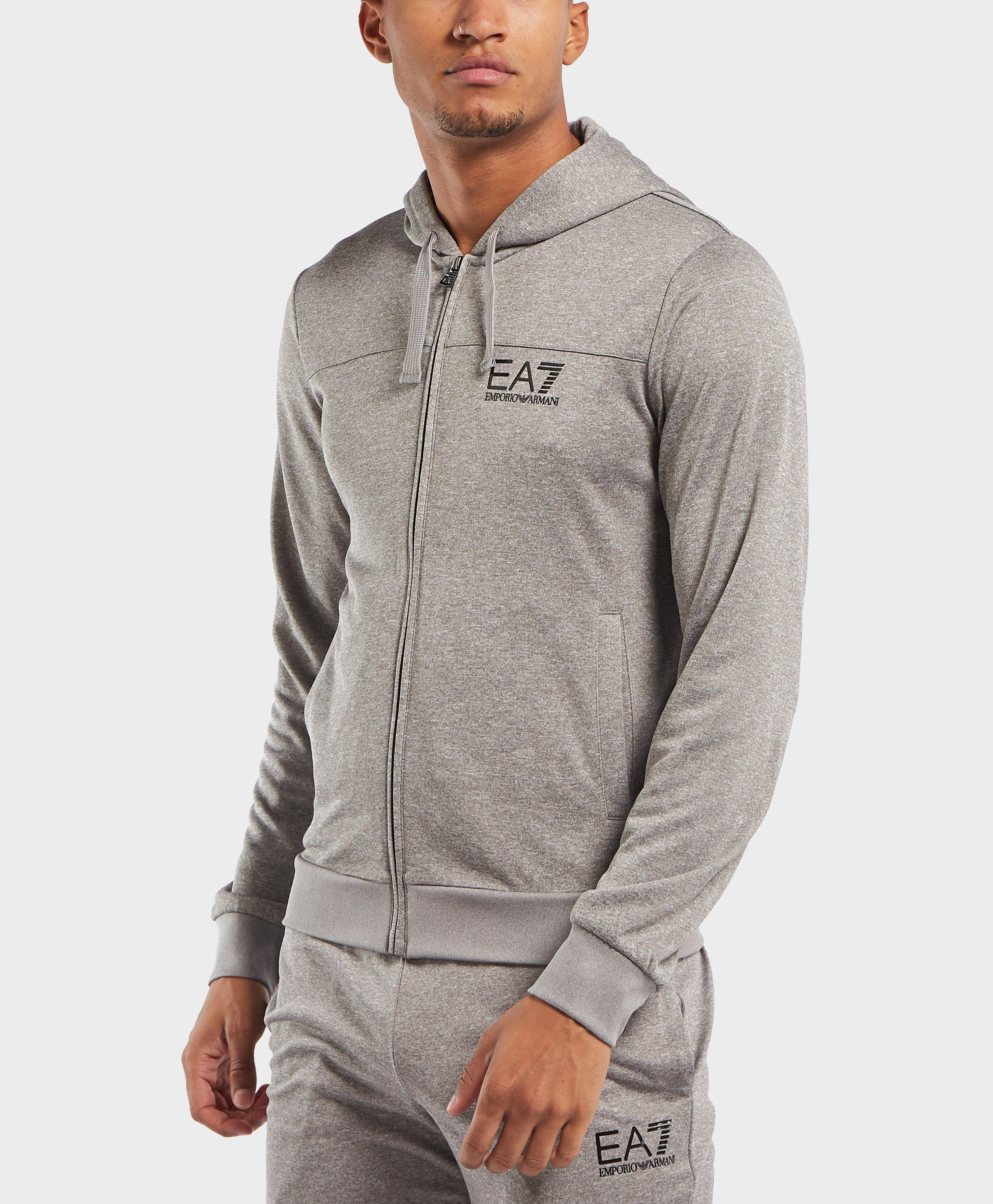 ea7 poly hooded tracksuit