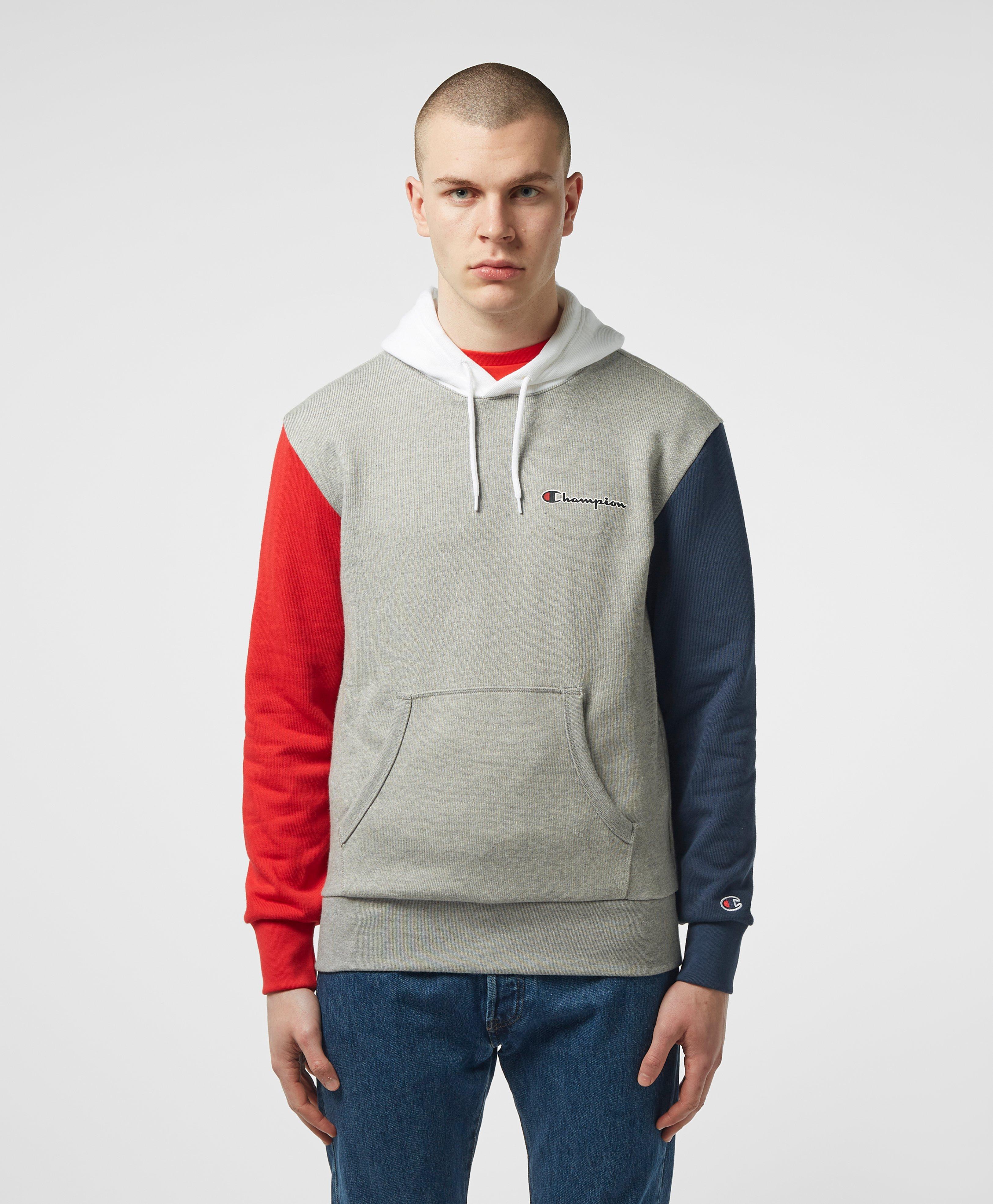 champion block hoodie