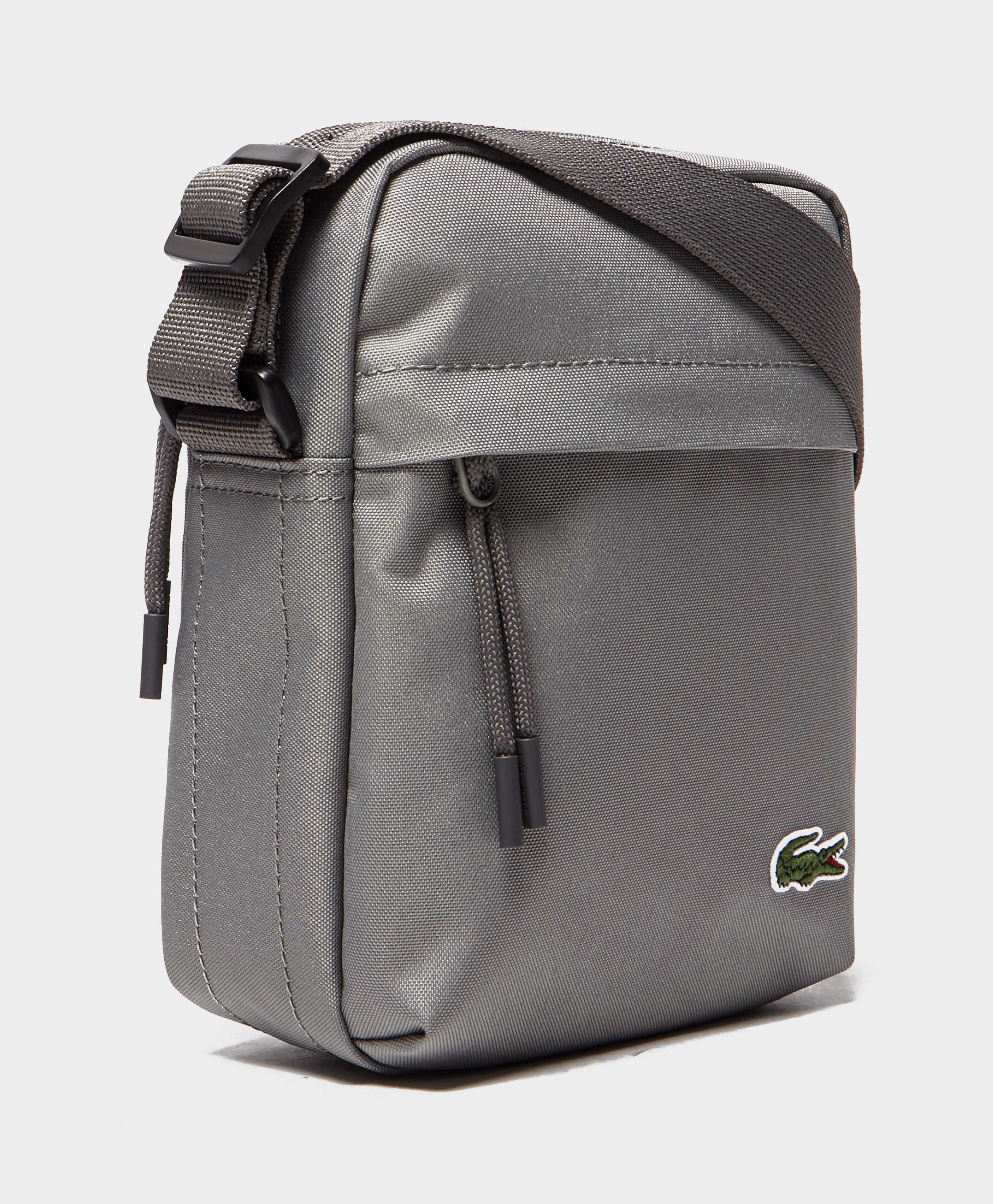 Lyst Lacoste Mini Bag in Gray for Men