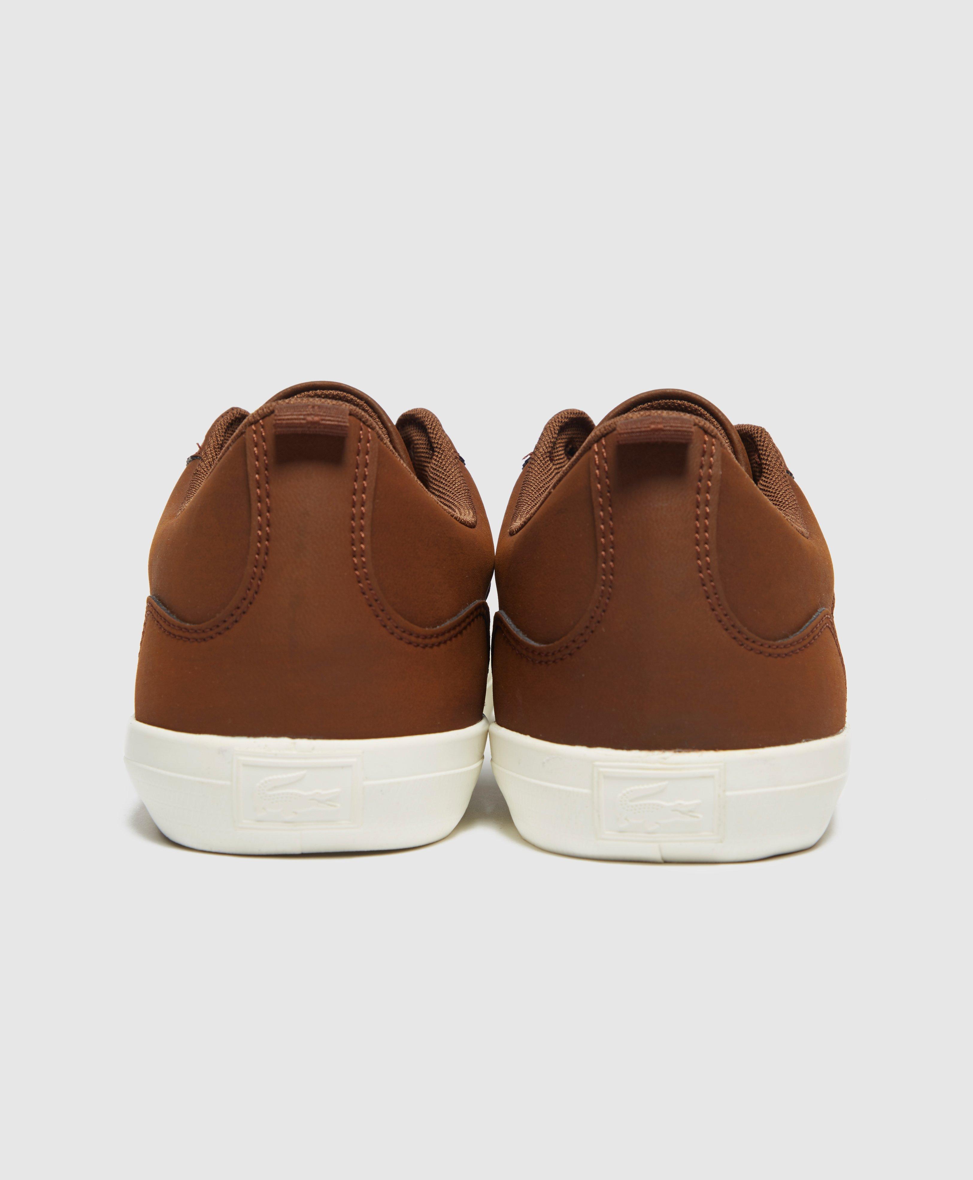 Lacoste Leather Lerond in Brown for Men | Lyst