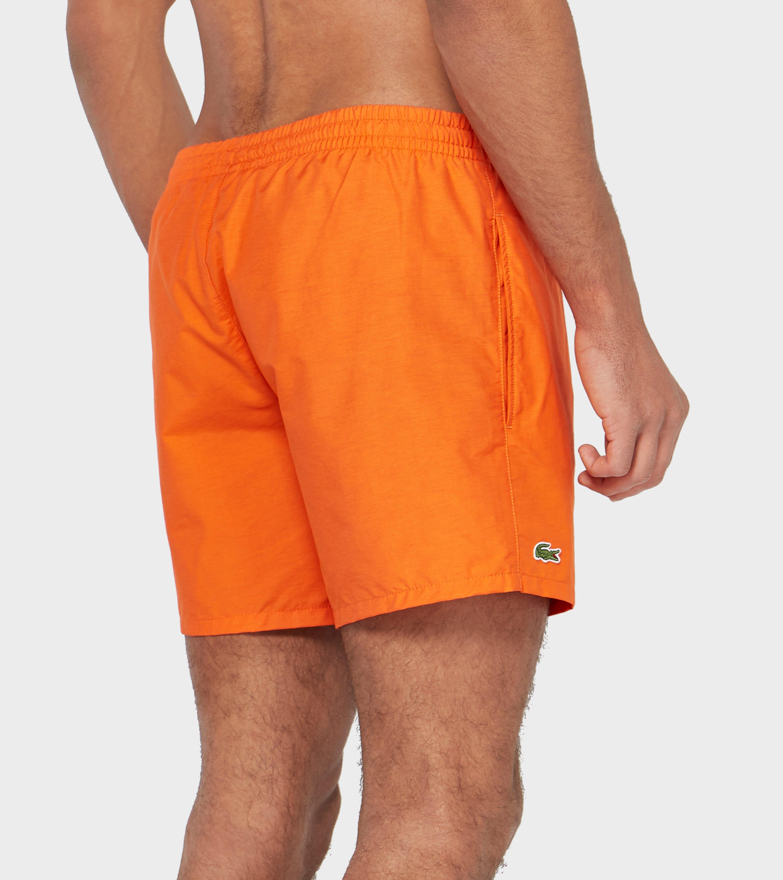 Lacoste Swim Shorts in Orange for Men Lyst