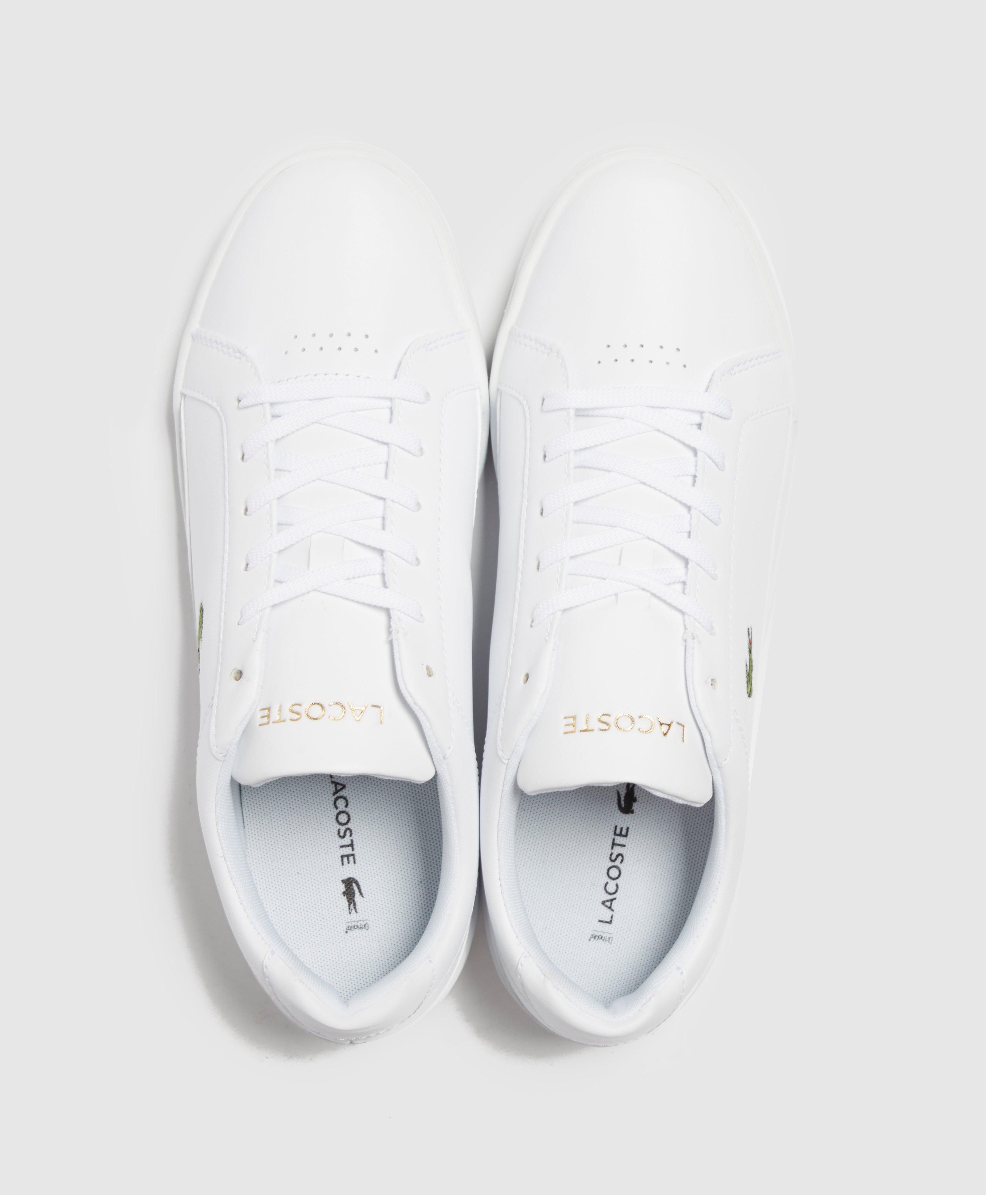 lacoste challenge triple white