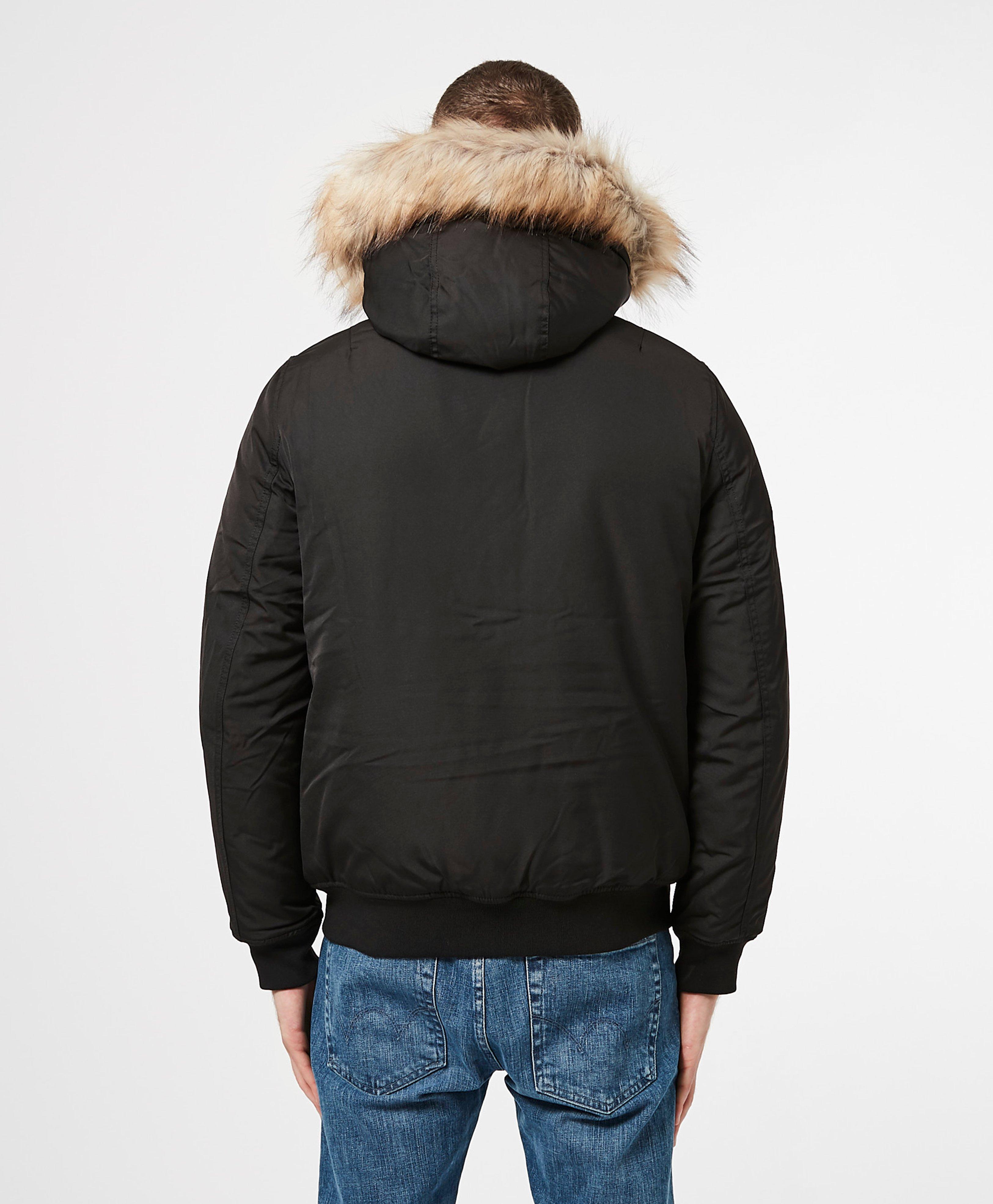 Tommy Hilfiger Denim Tech Bomber Padded Jacket in Black for Men Lyst