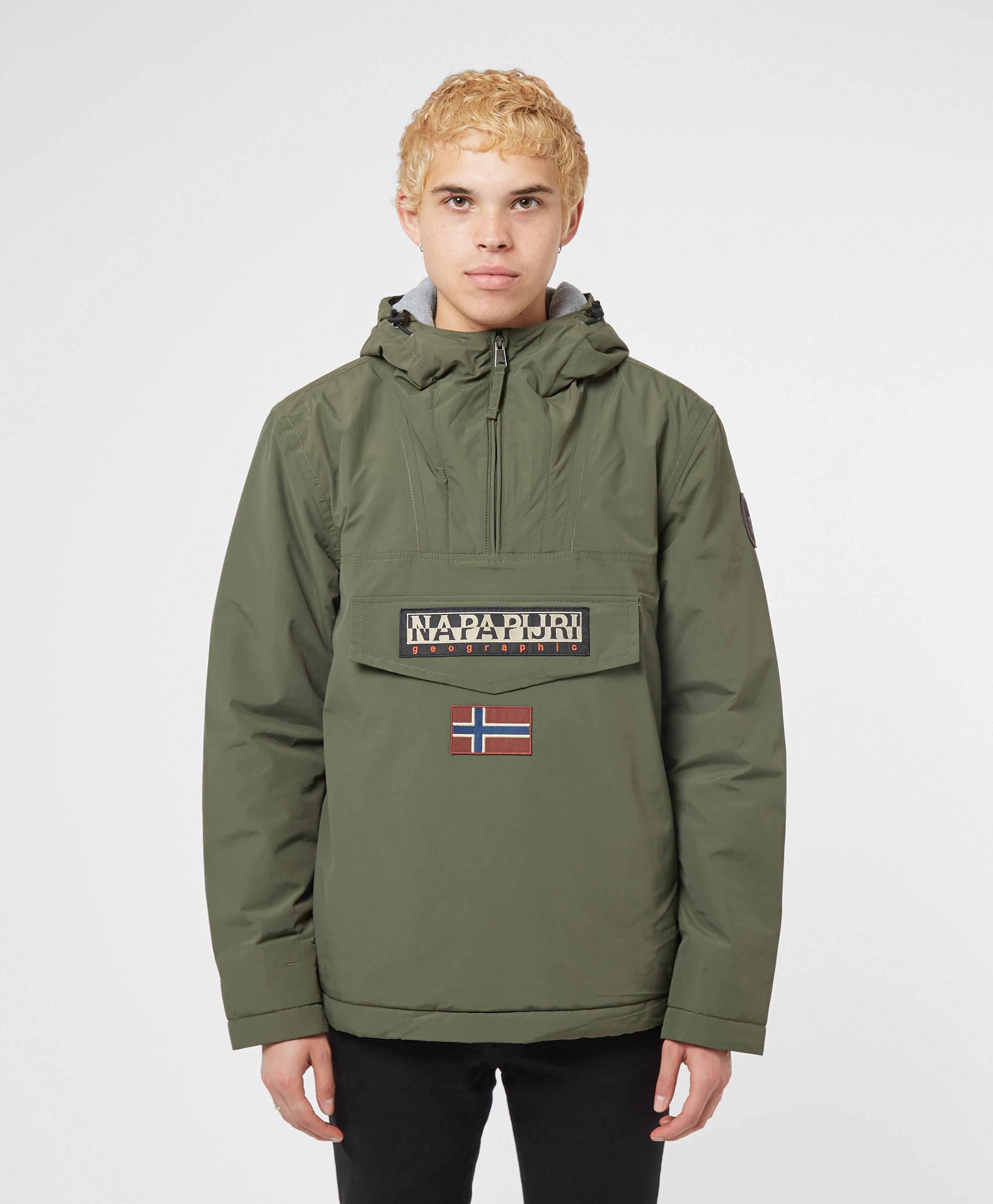 Napapijri Rainforest Jacket in Green for Men Lyst Napapijri Rainforest Jacket in Green for Men Lyst