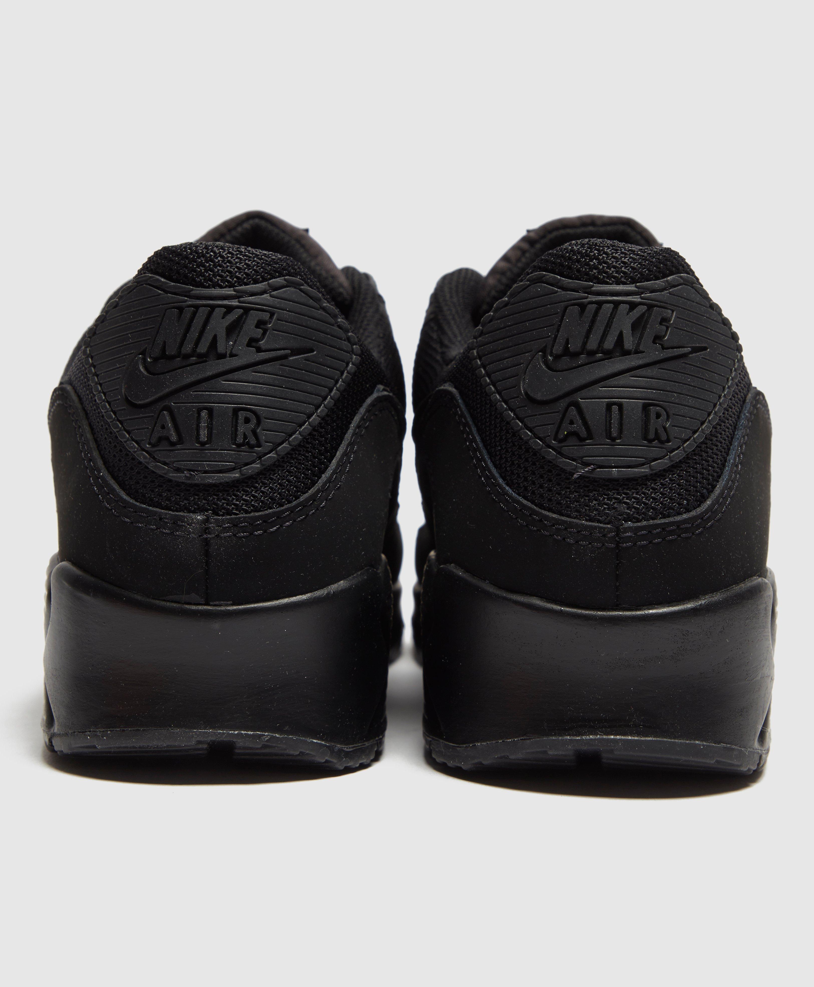 Nike Leather Air Max 90 Shoes in Black,Black,Black (Black) for Men - Save  55% - Lyst