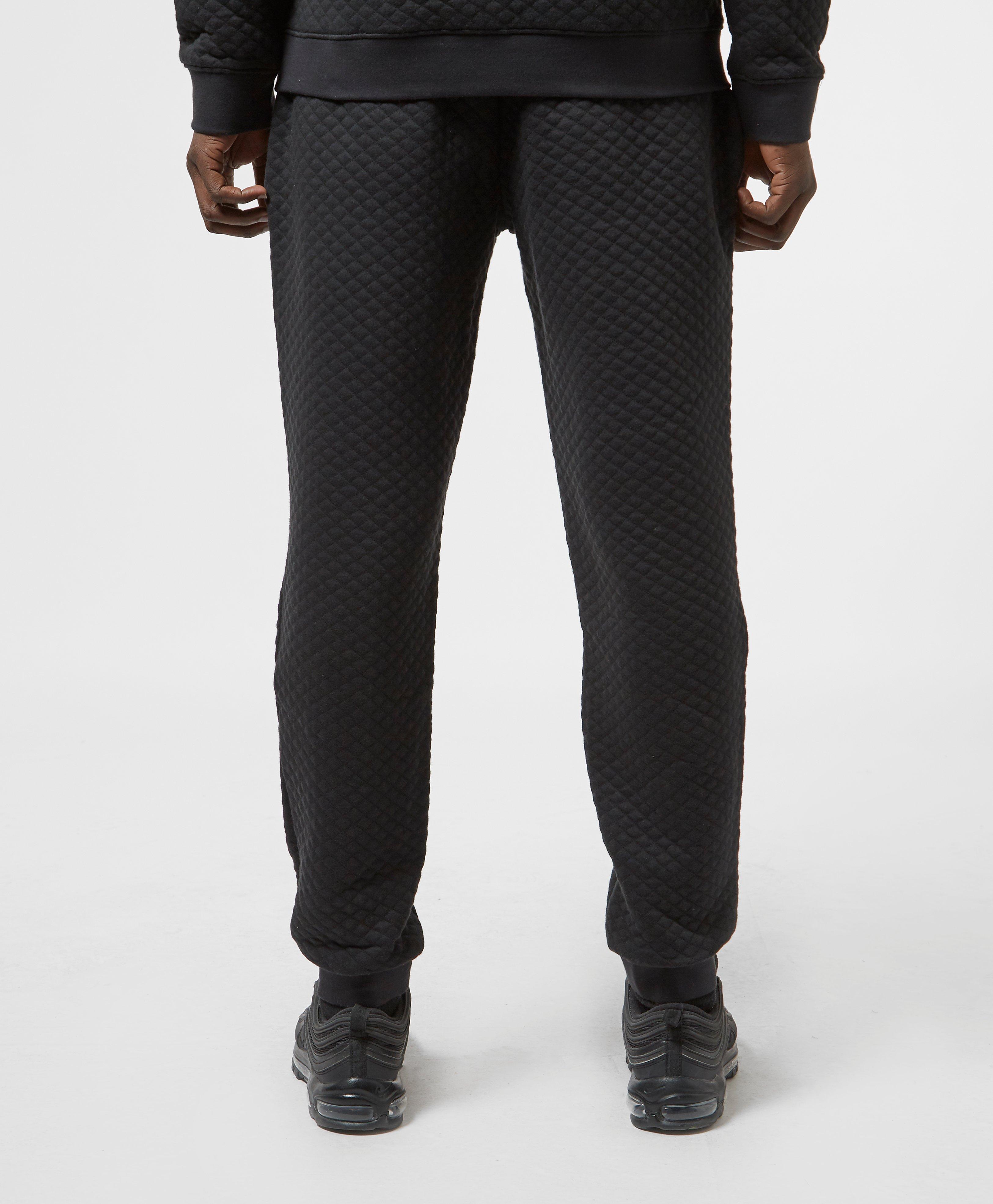 boss quilted track pants