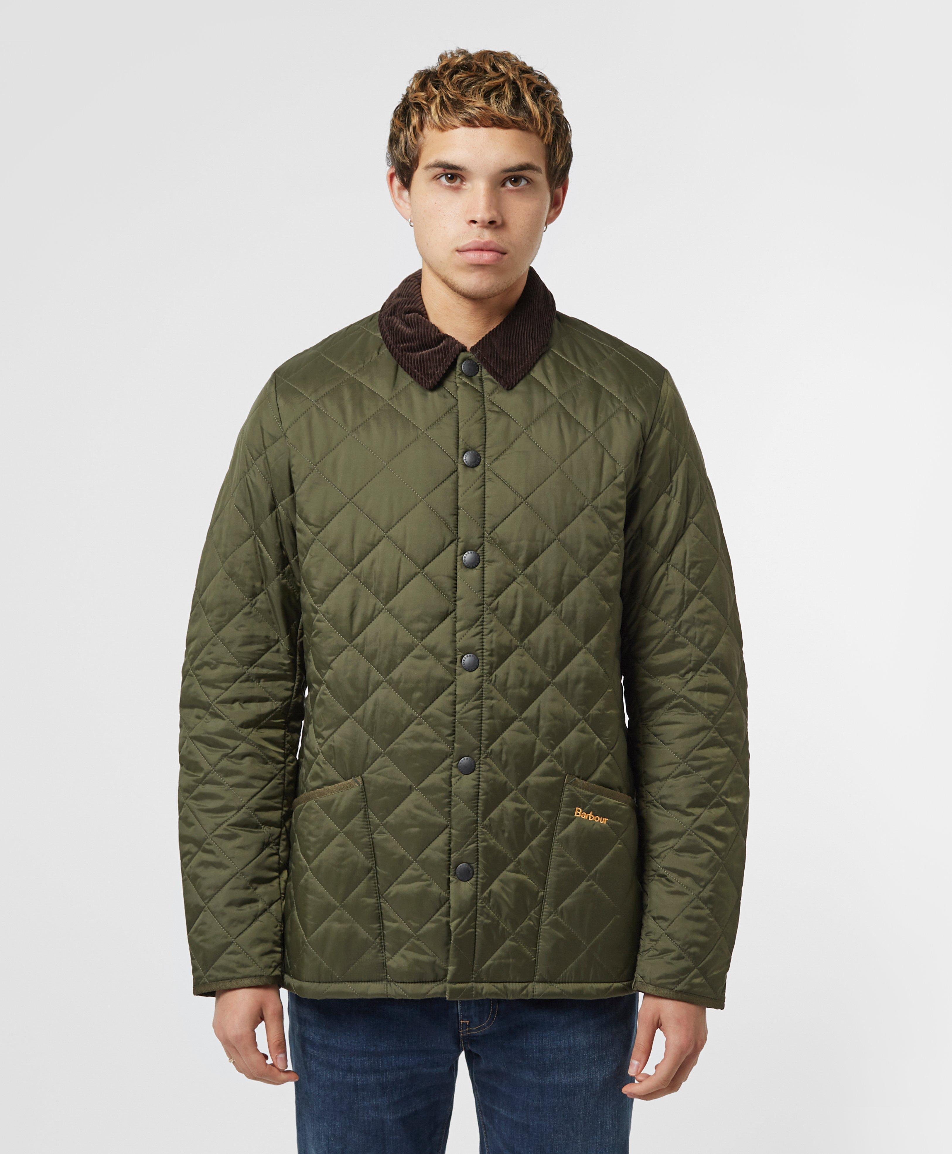 Barbour Synthetic Liddesdale Olive Padded Jacket in Green for Men - Save  71% - Lyst