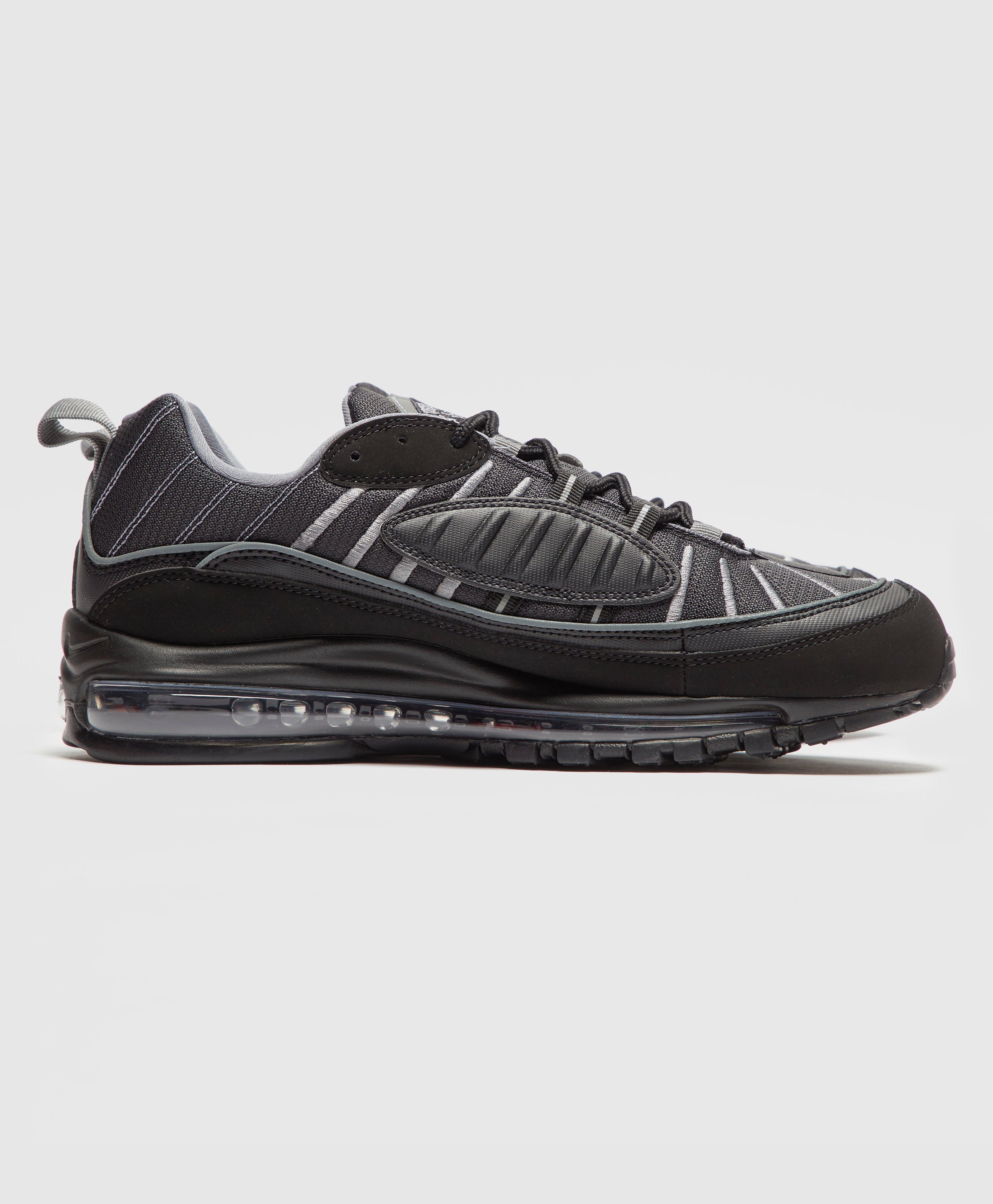 Nike Synthetic Air Max 98 Running Shoes in Black for Men | Lyst
