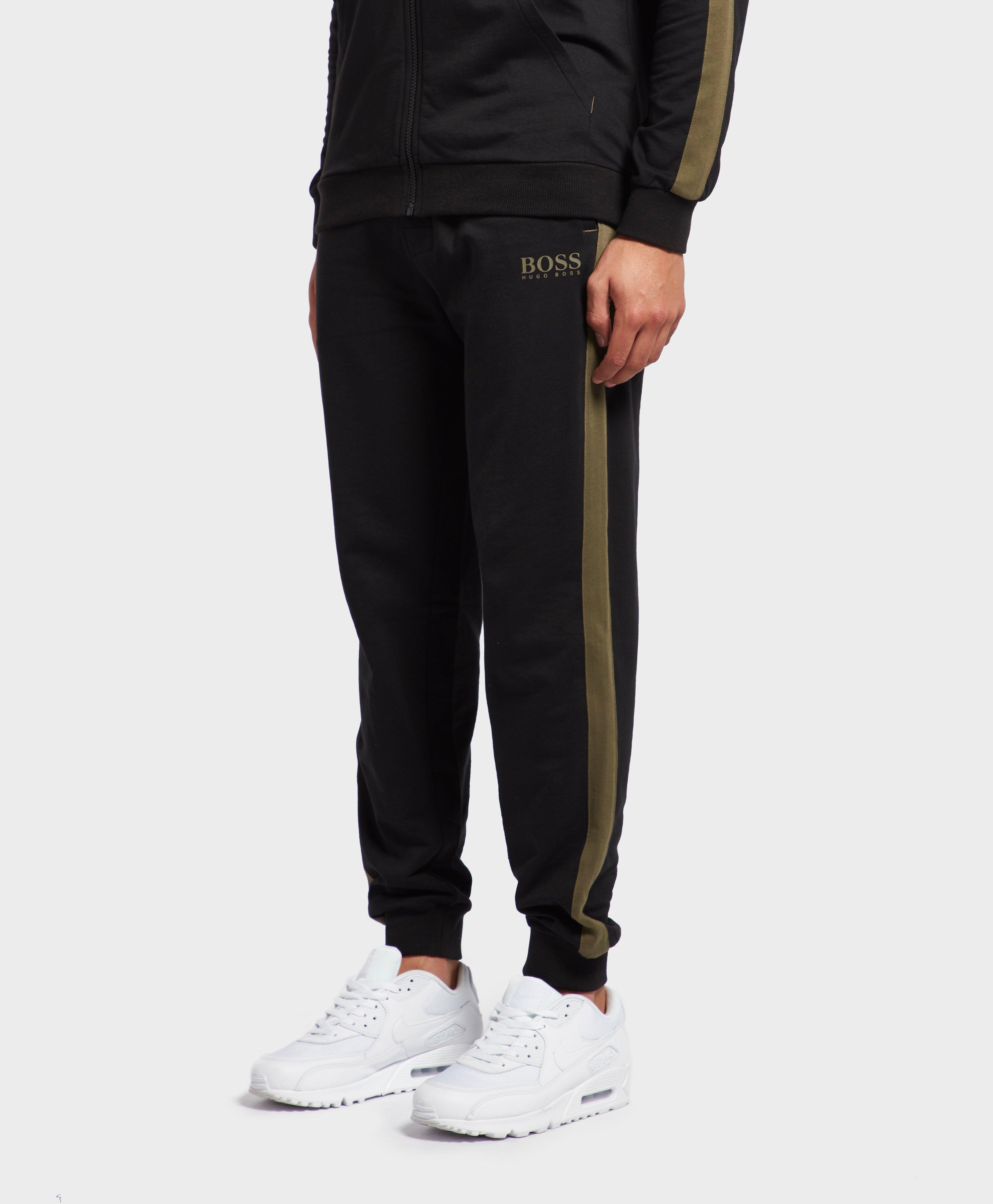 boss authentic cuffed fleece pants