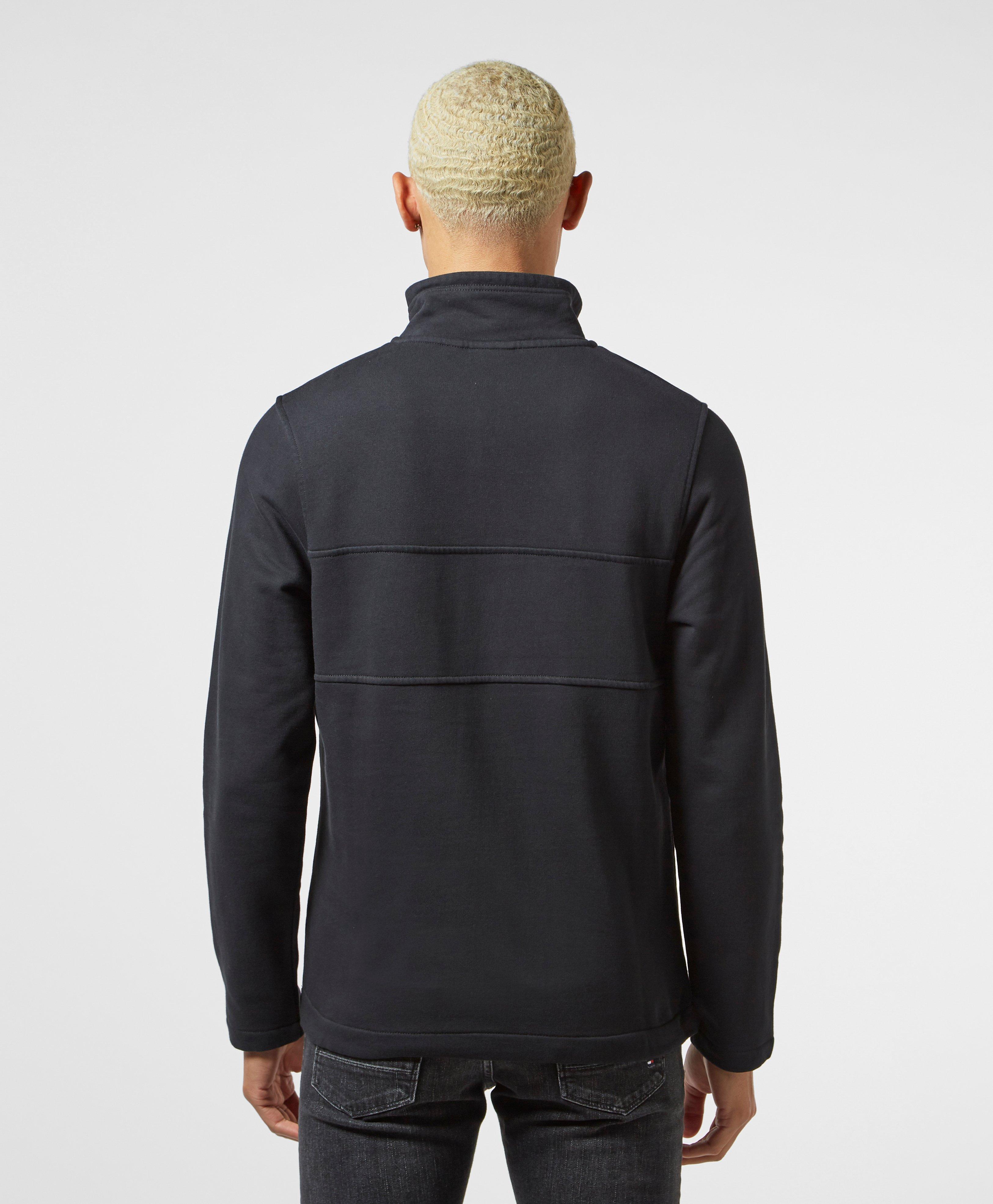 napapijri flag pocket half zip sweatshirt