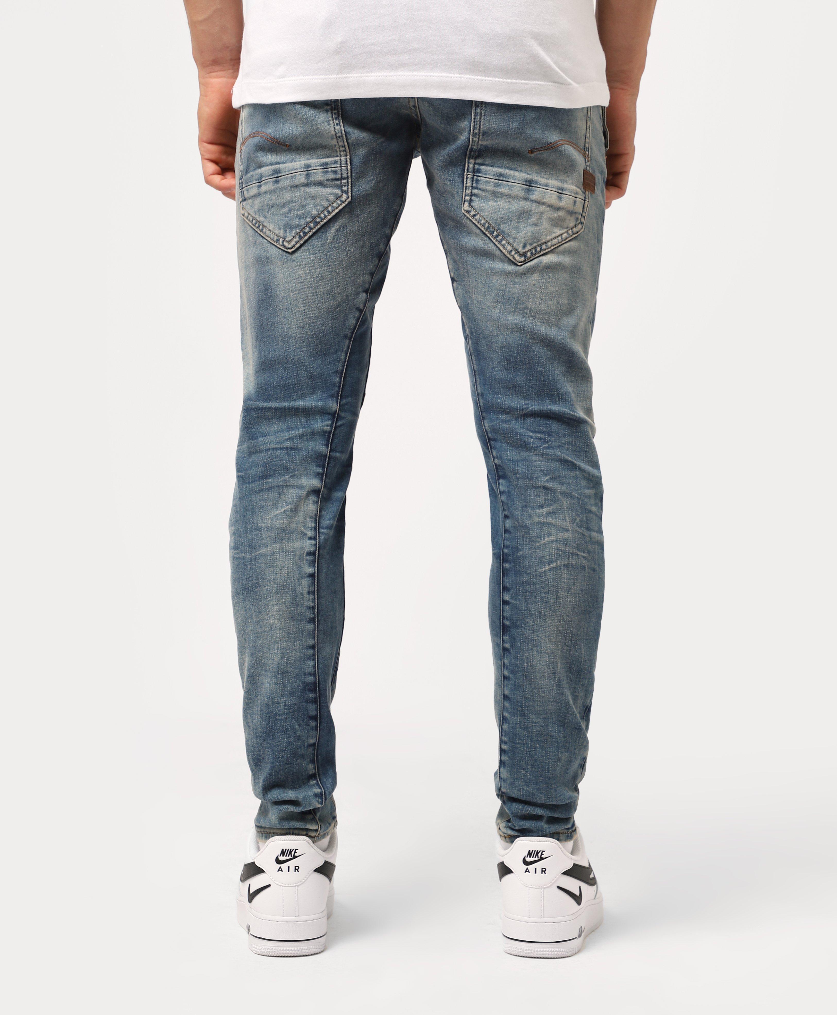 G-Star RAW D-staq 3d Slim Jeans in Blue for Men | Lyst