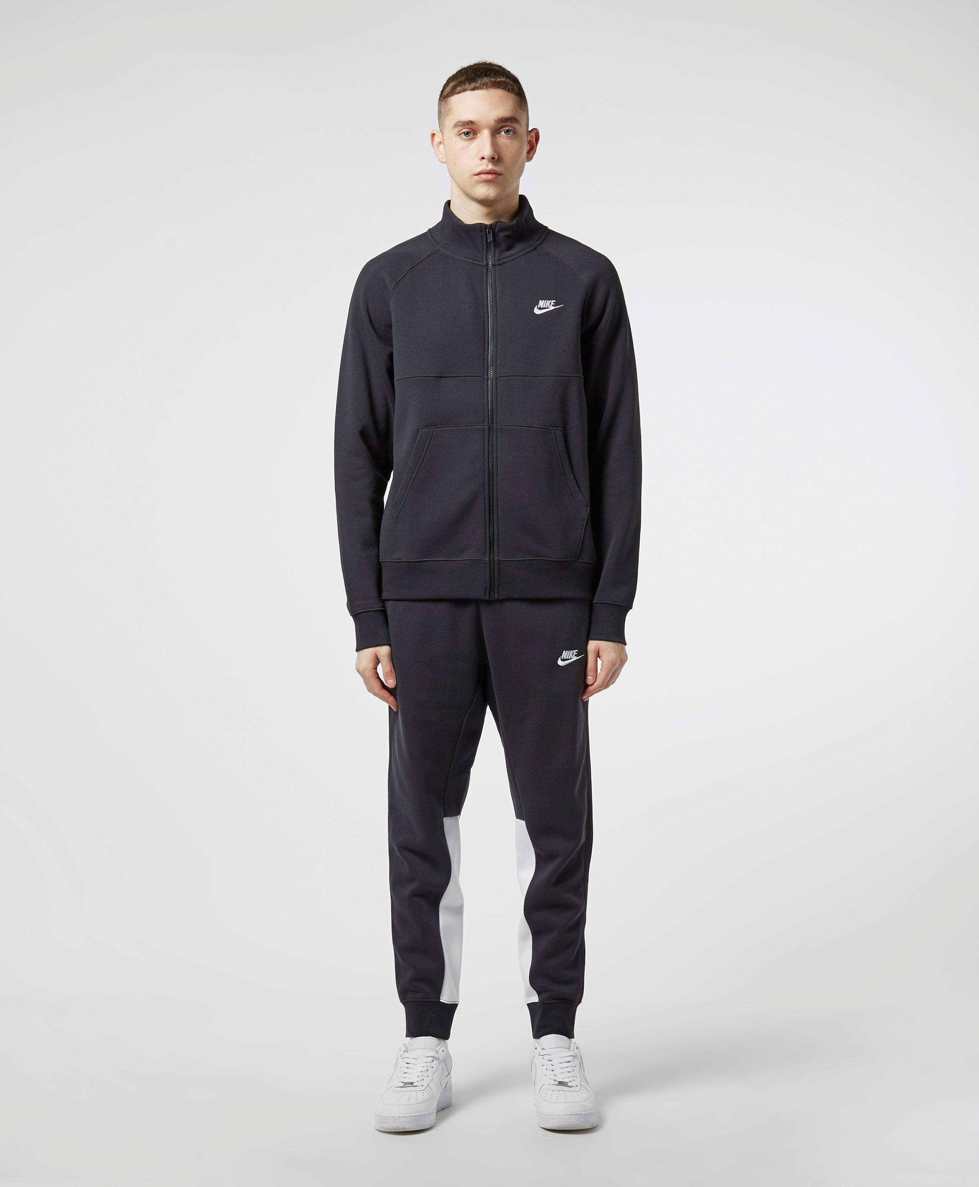 Nike Chariot Fleece Full Tracksuit in Black for Men | Lyst UK
