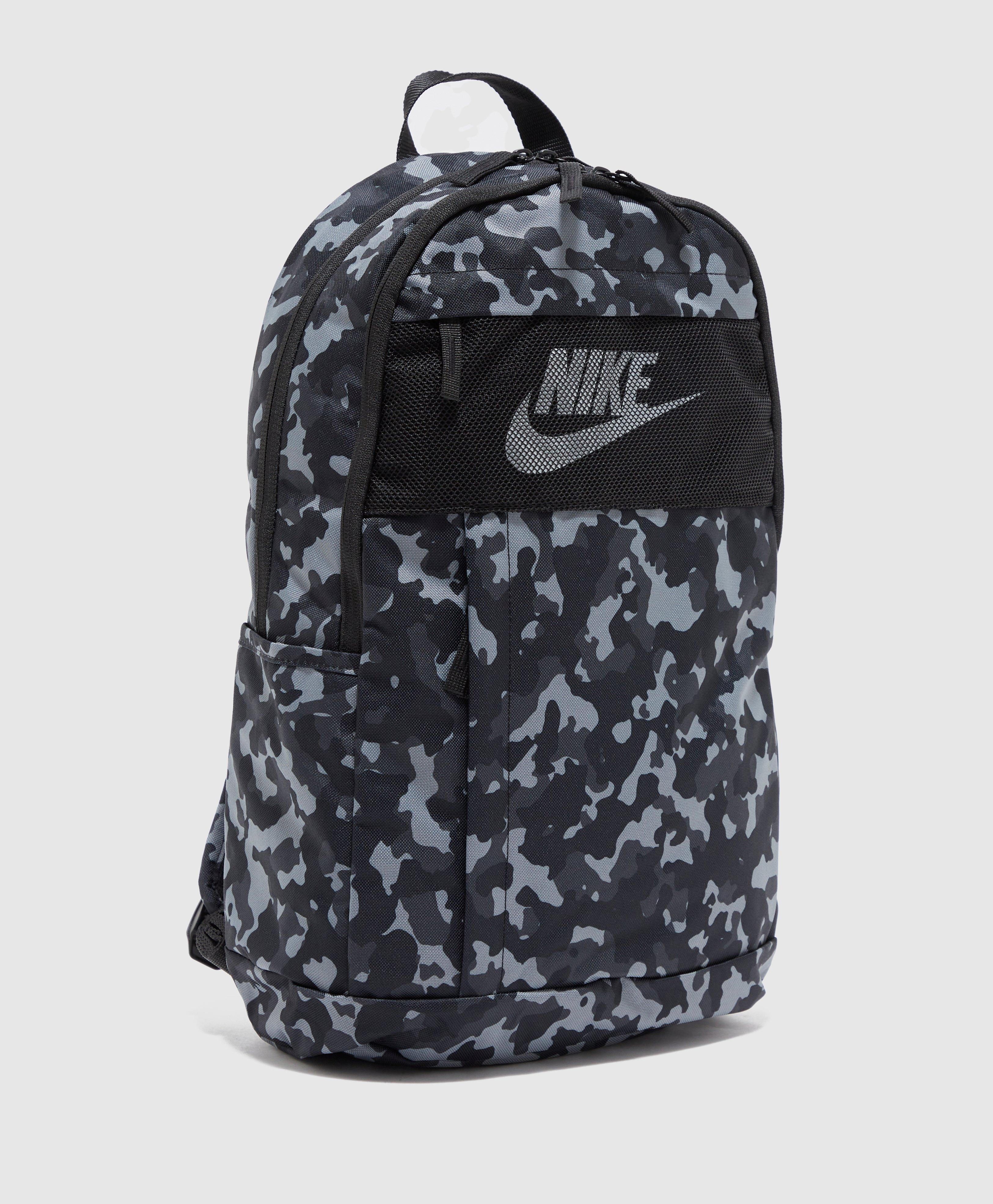 nike elemental backpack camo