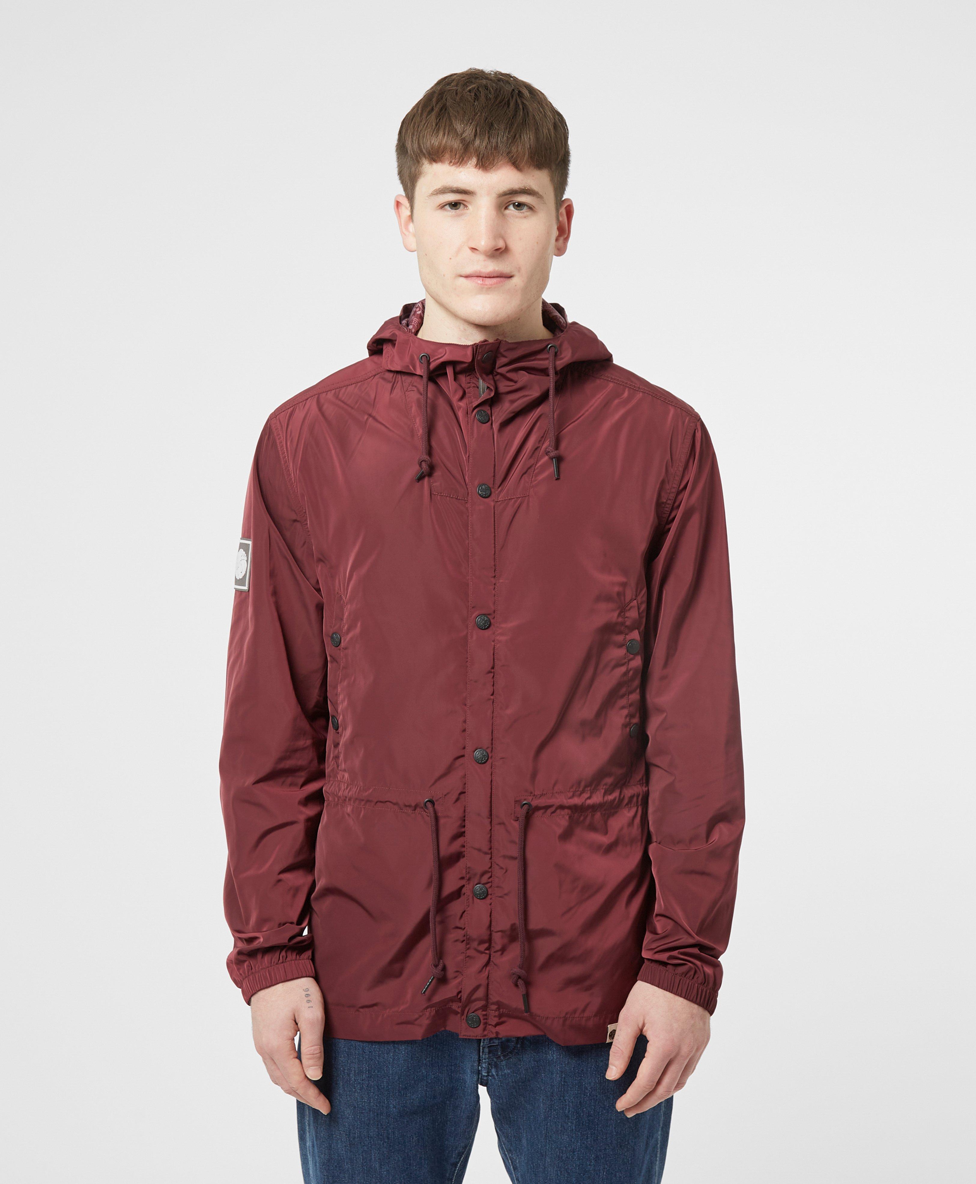 pretty green red jacket