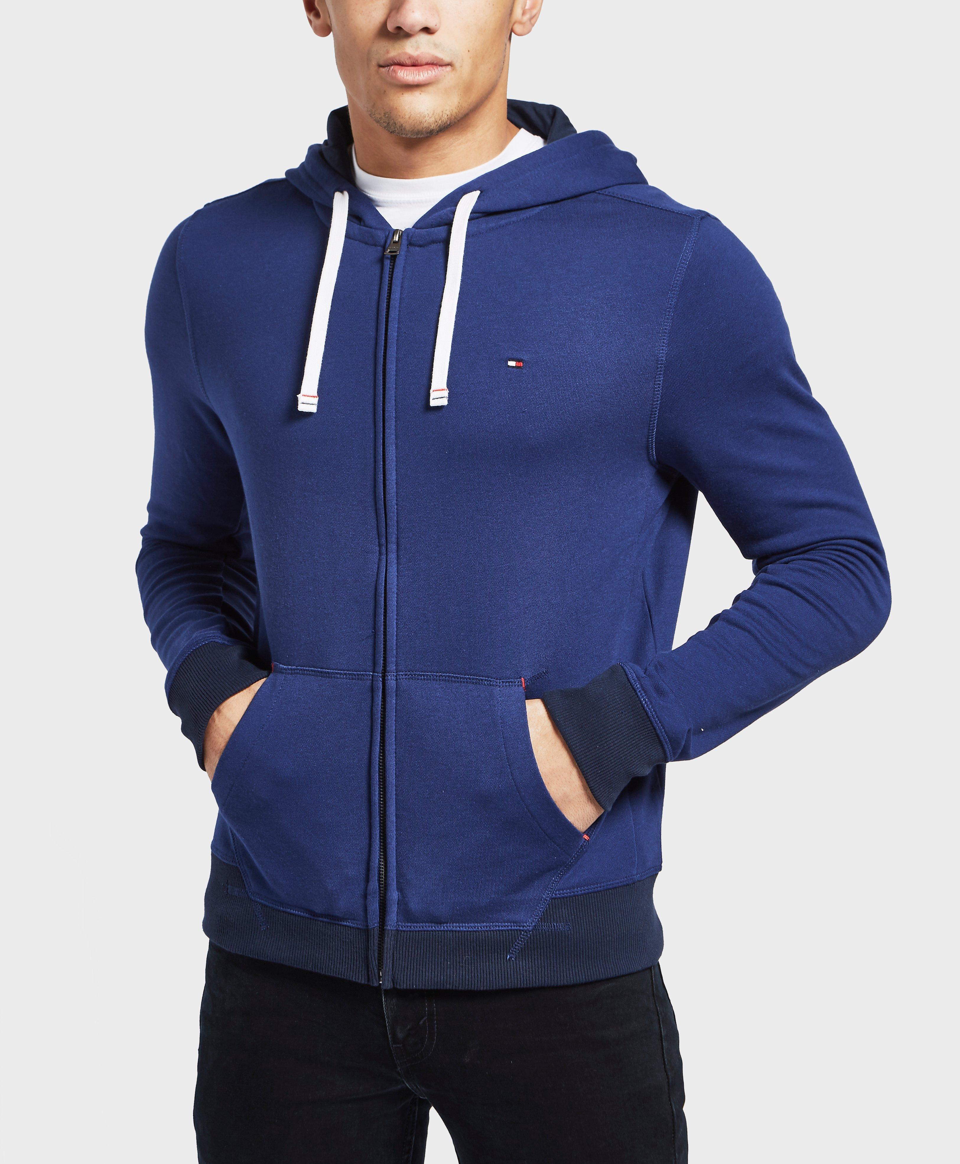 Lyst - Tommy Hilfiger Core Full Zip Hoodie in Blue for Men