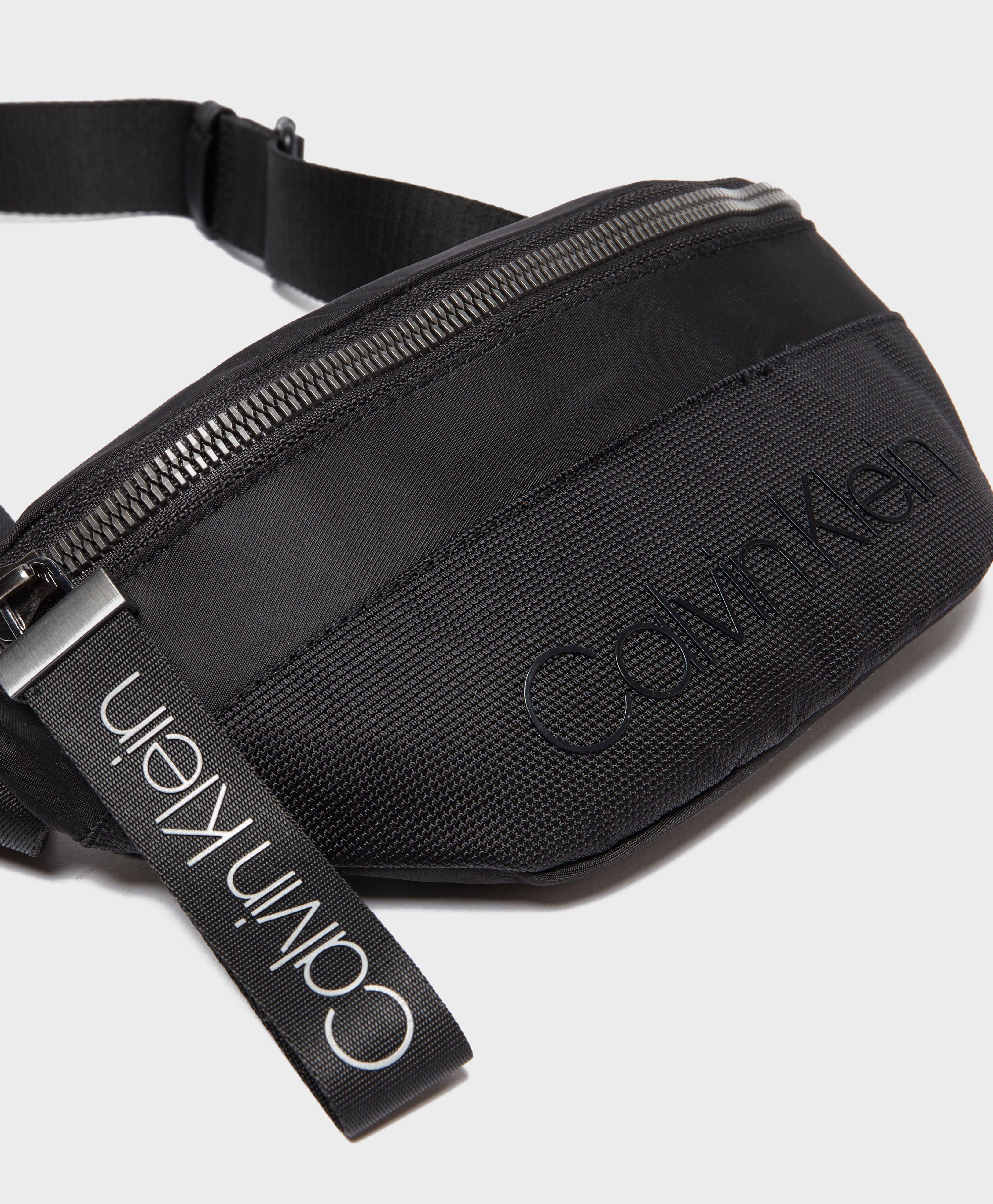 Calvin Klein Synthetic Shadow Bum Bag in Black for Men - Lyst