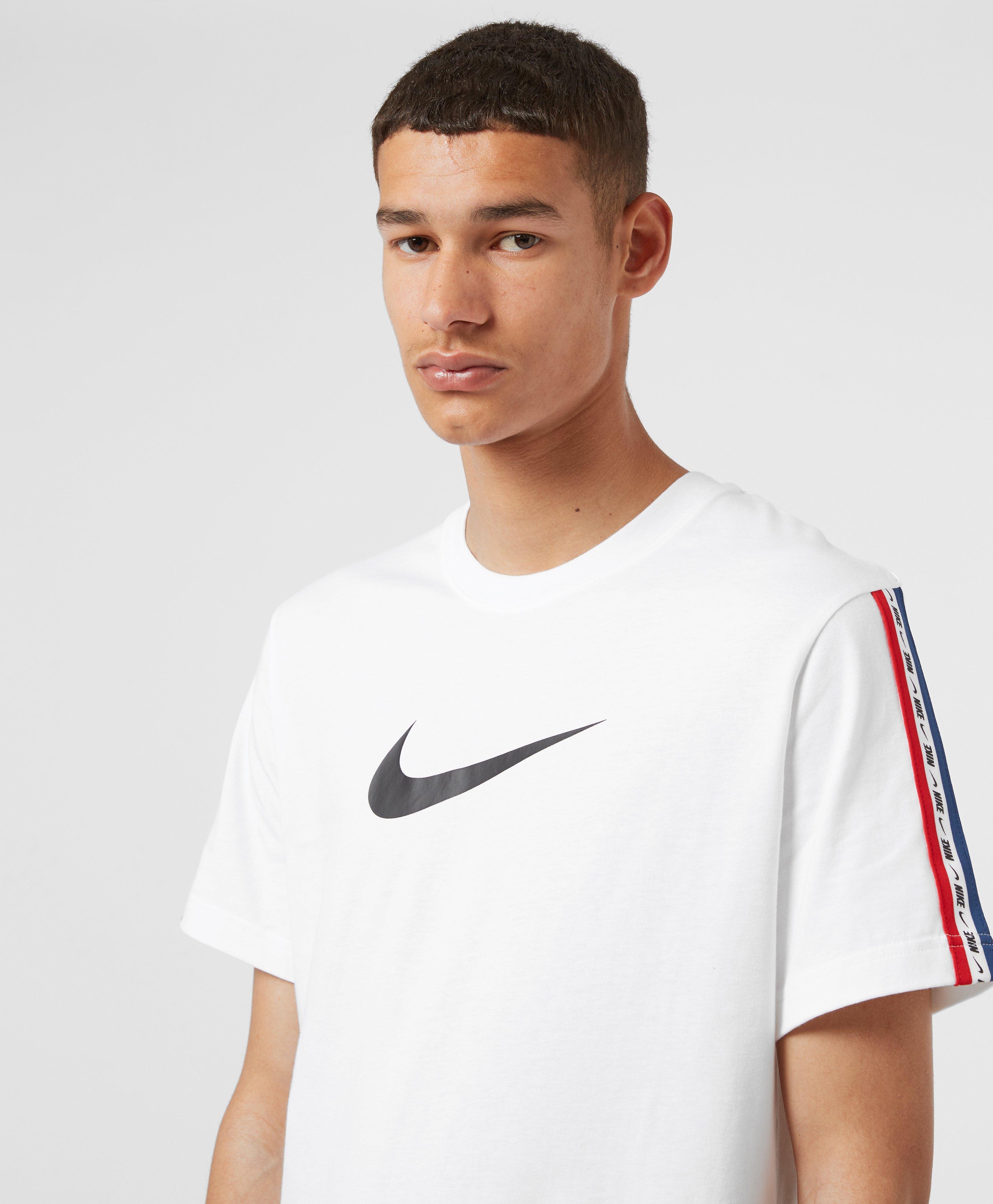Nike Tape T-shirt in White for Men | Lyst
