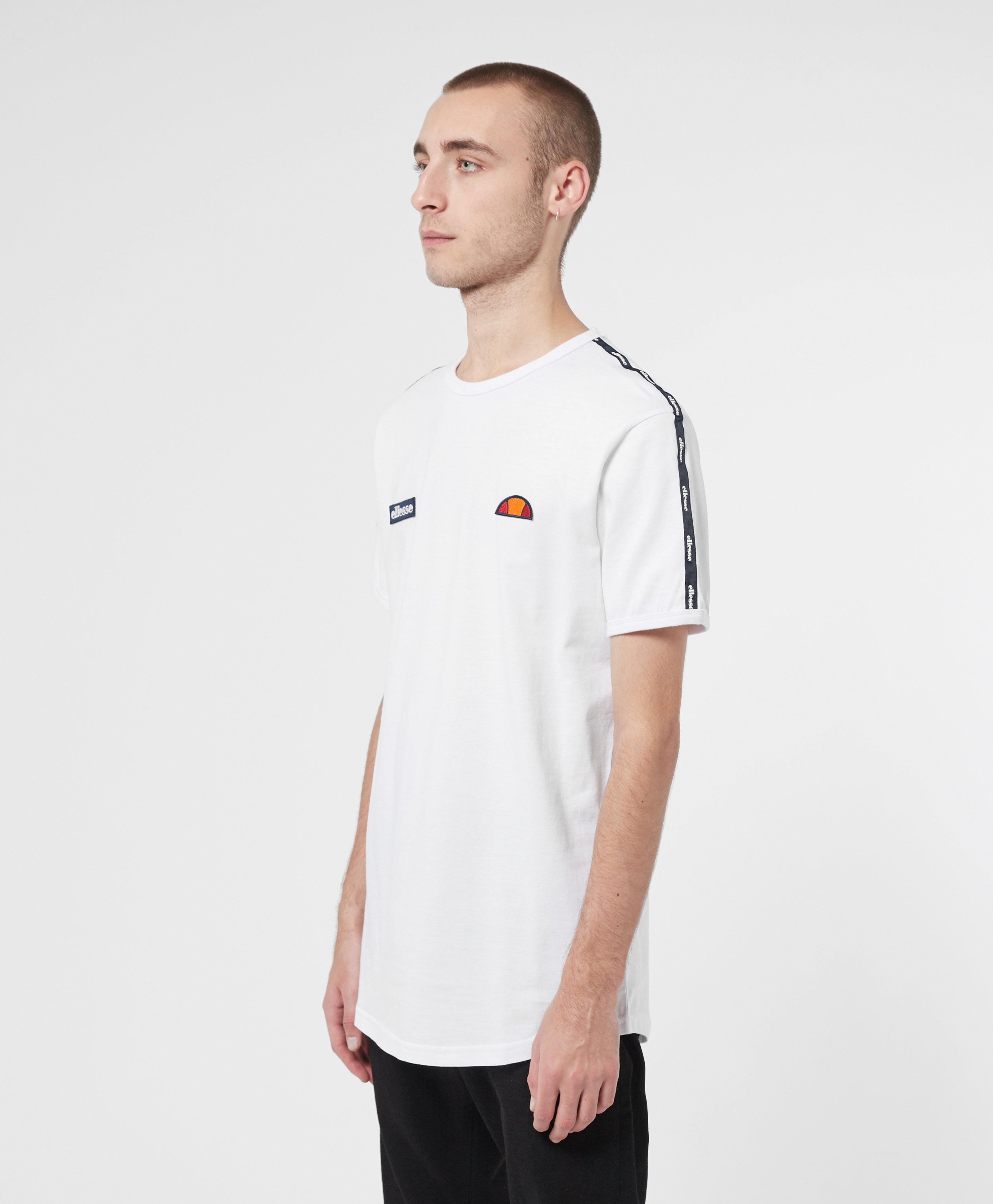 Ellesse Fedora Tape Short Sleeve T-shirt in White for Men - Lyst