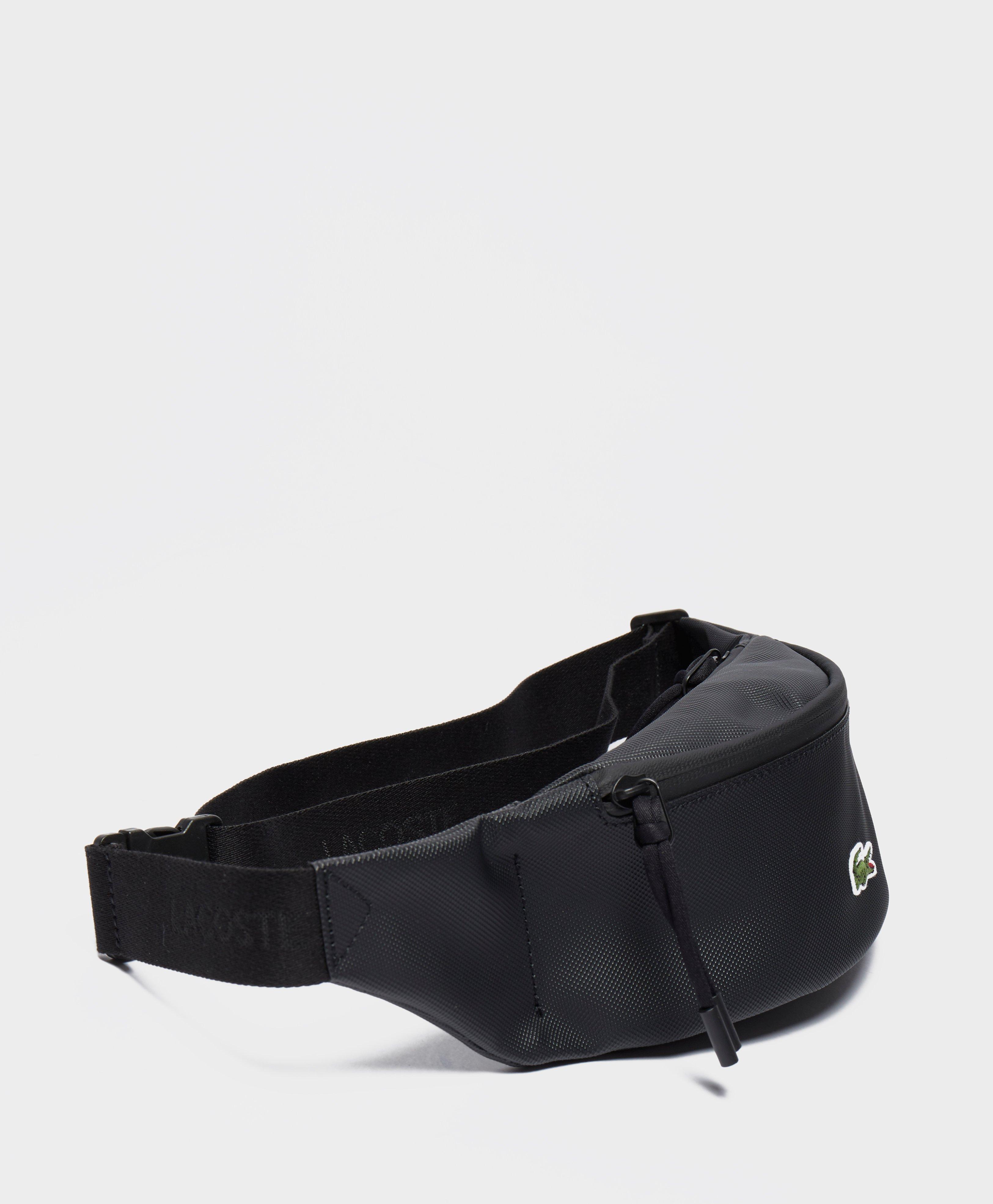 Lacoste Synthetic Croc Bum Bag - Online Exclusive in Black for Men - Lyst