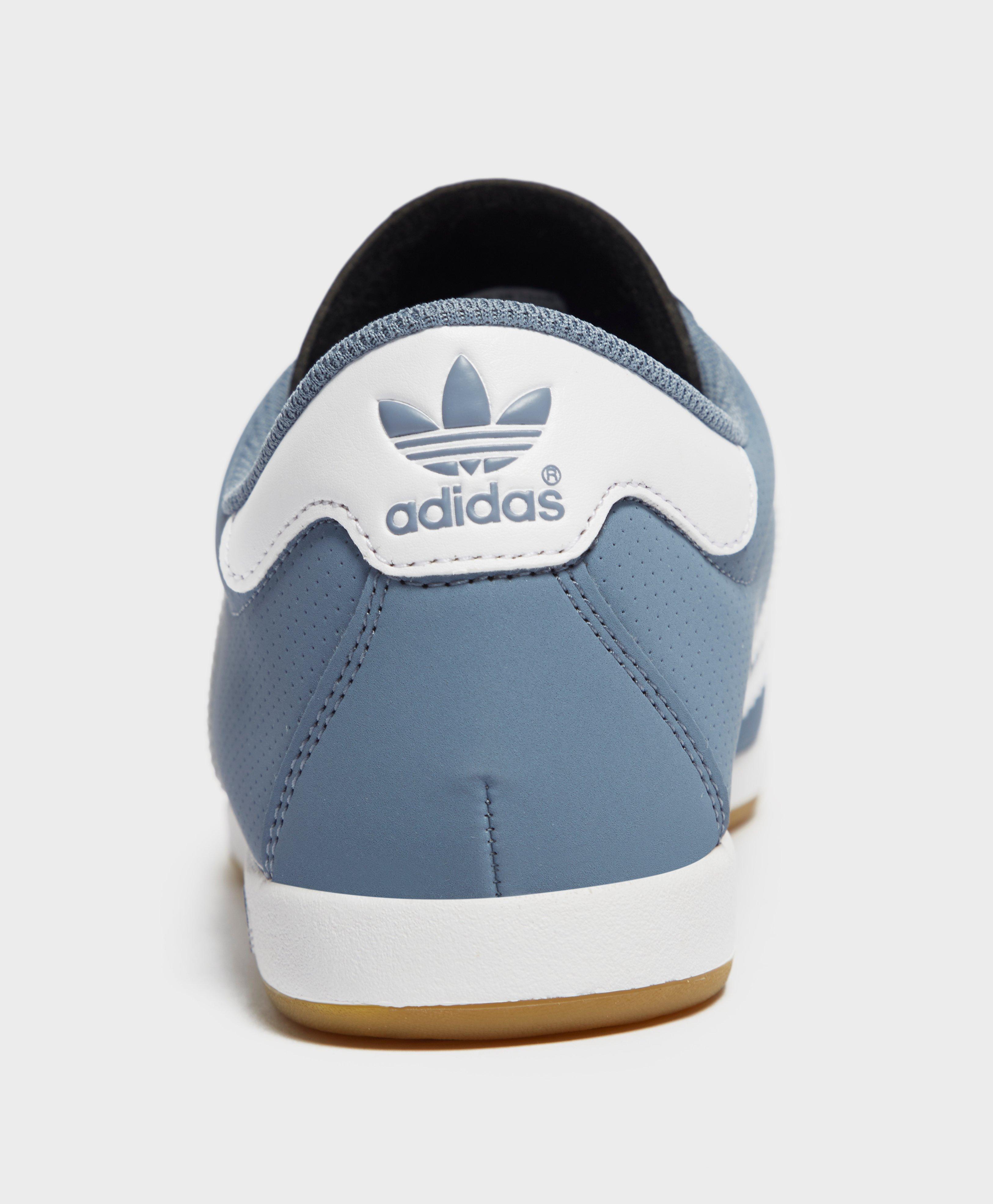 adidas Originals Leather The Sneeker in Blue for Men - Lyst
