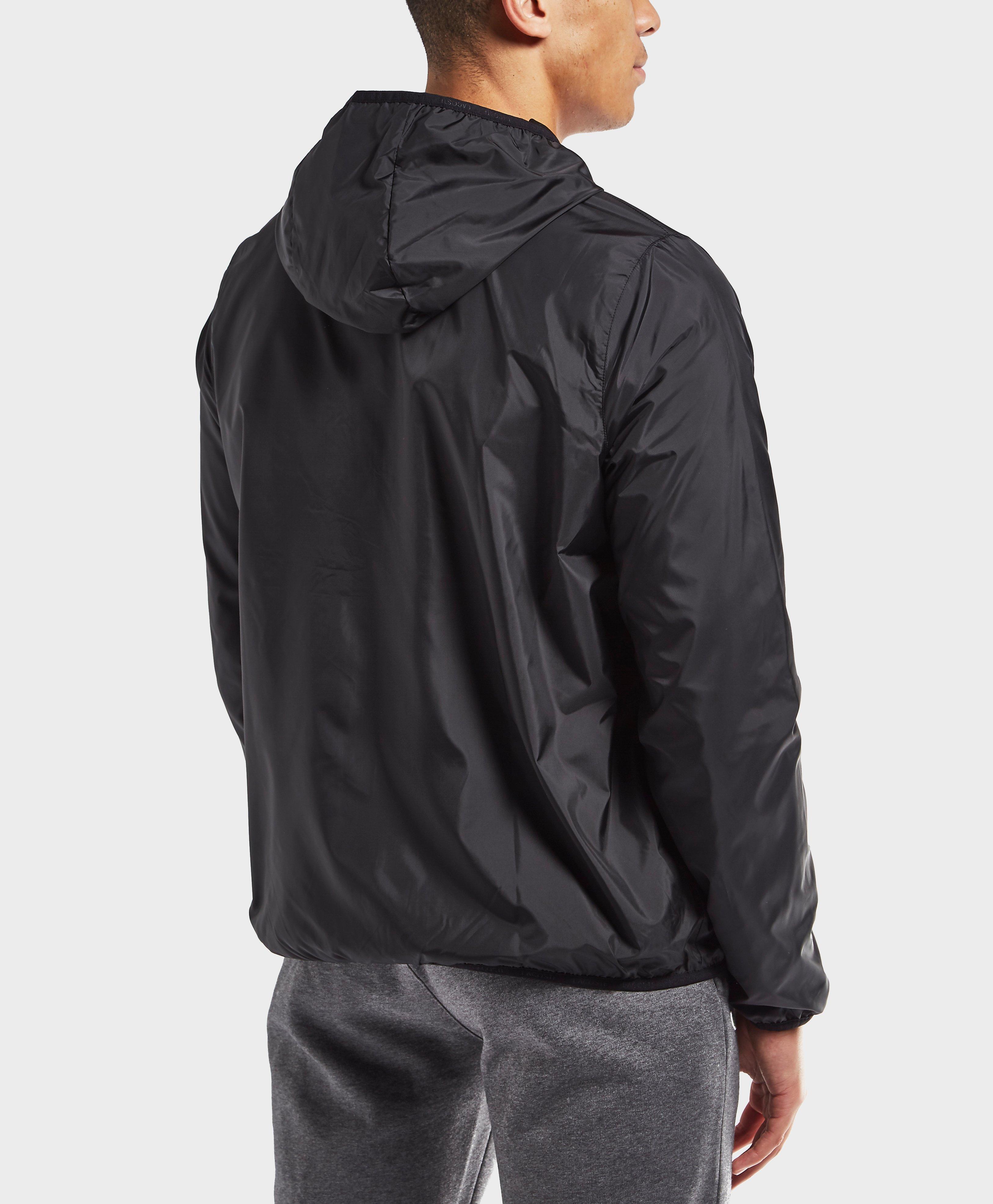 Lacoste Lightweight Hooded Jacket in Black for Men - Lyst