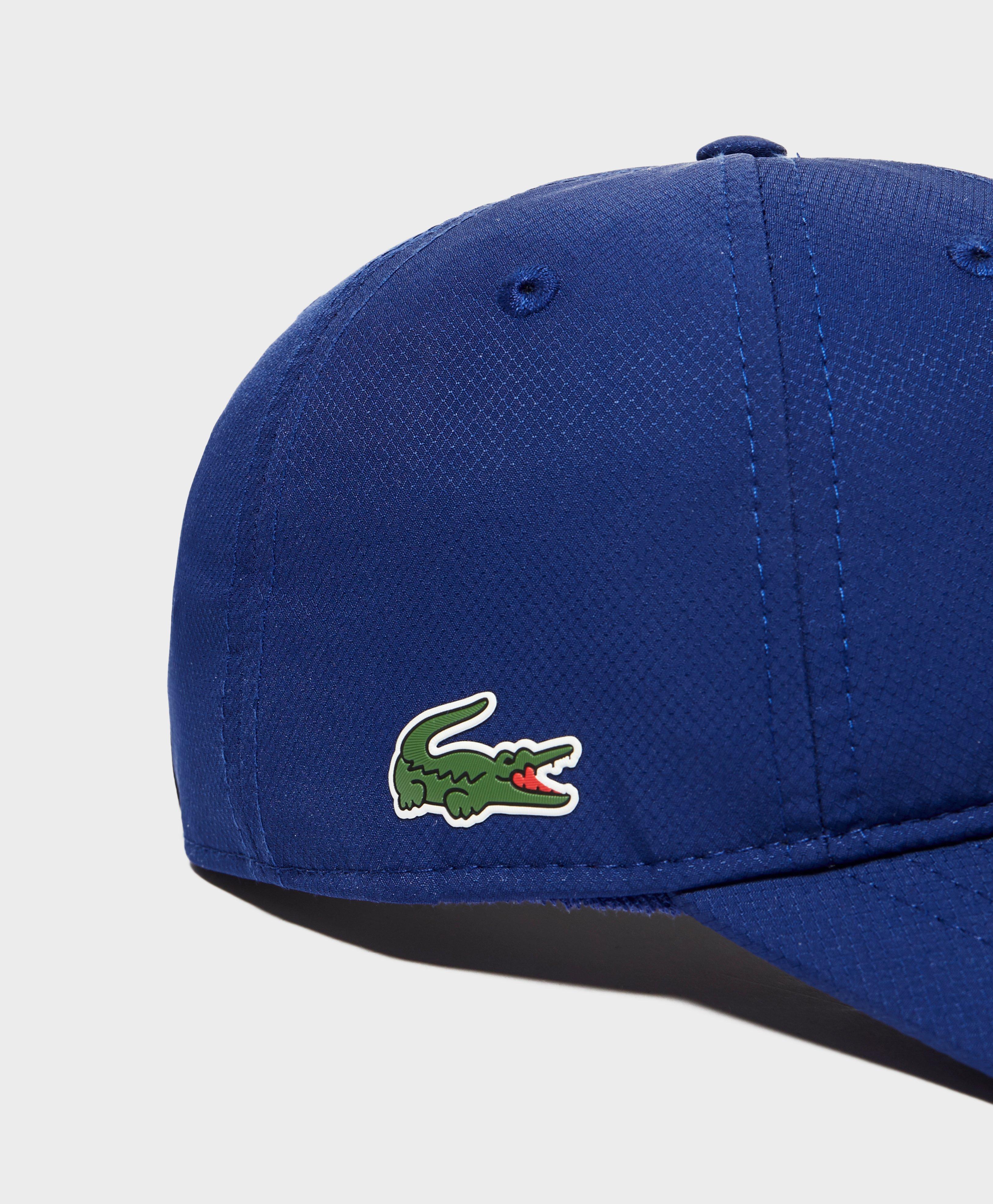 Lacoste Synthetic Poly Cap in Blue for Men Lyst
