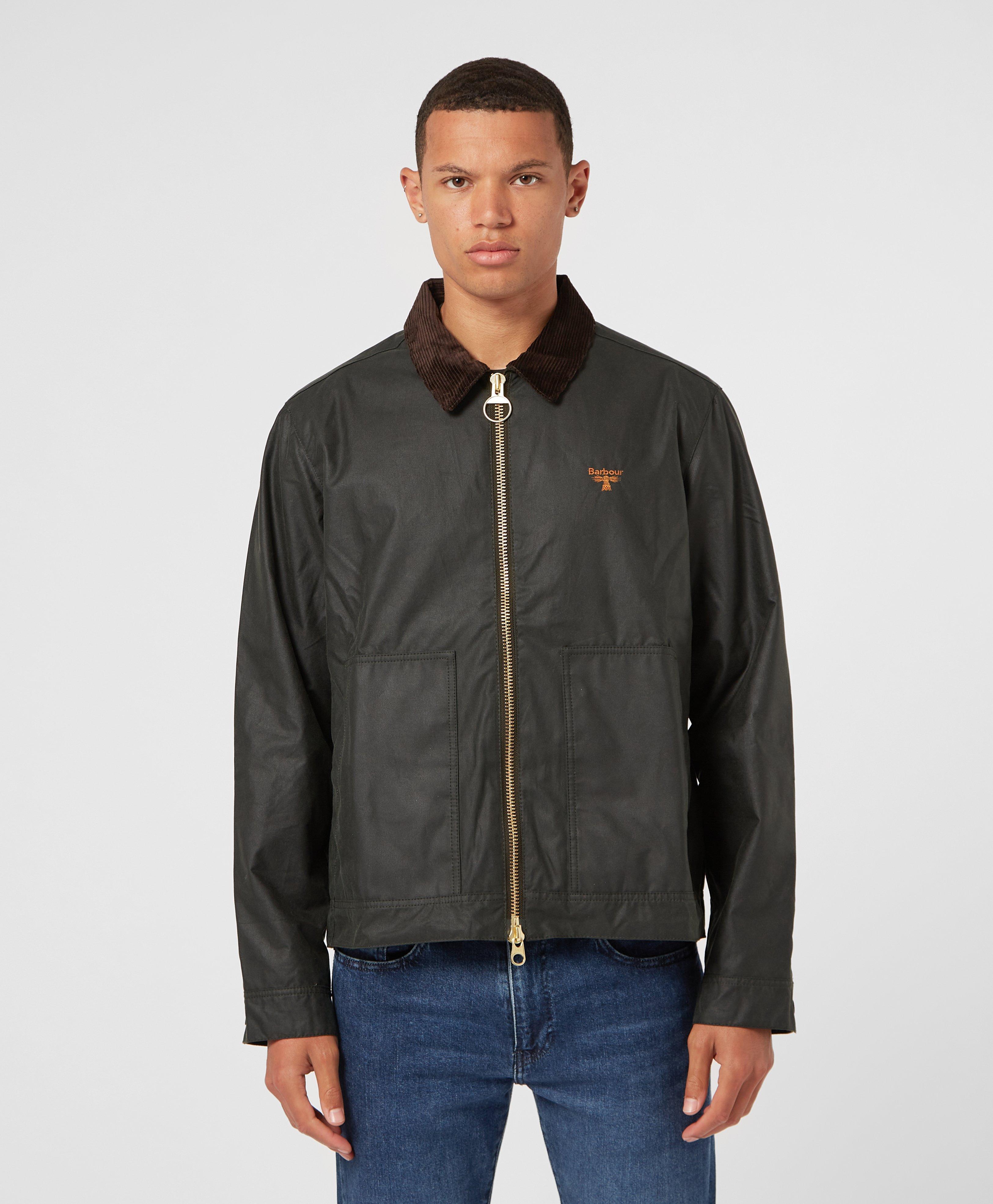 Barbour Toll Wax Jacket in Green for Men | Lyst