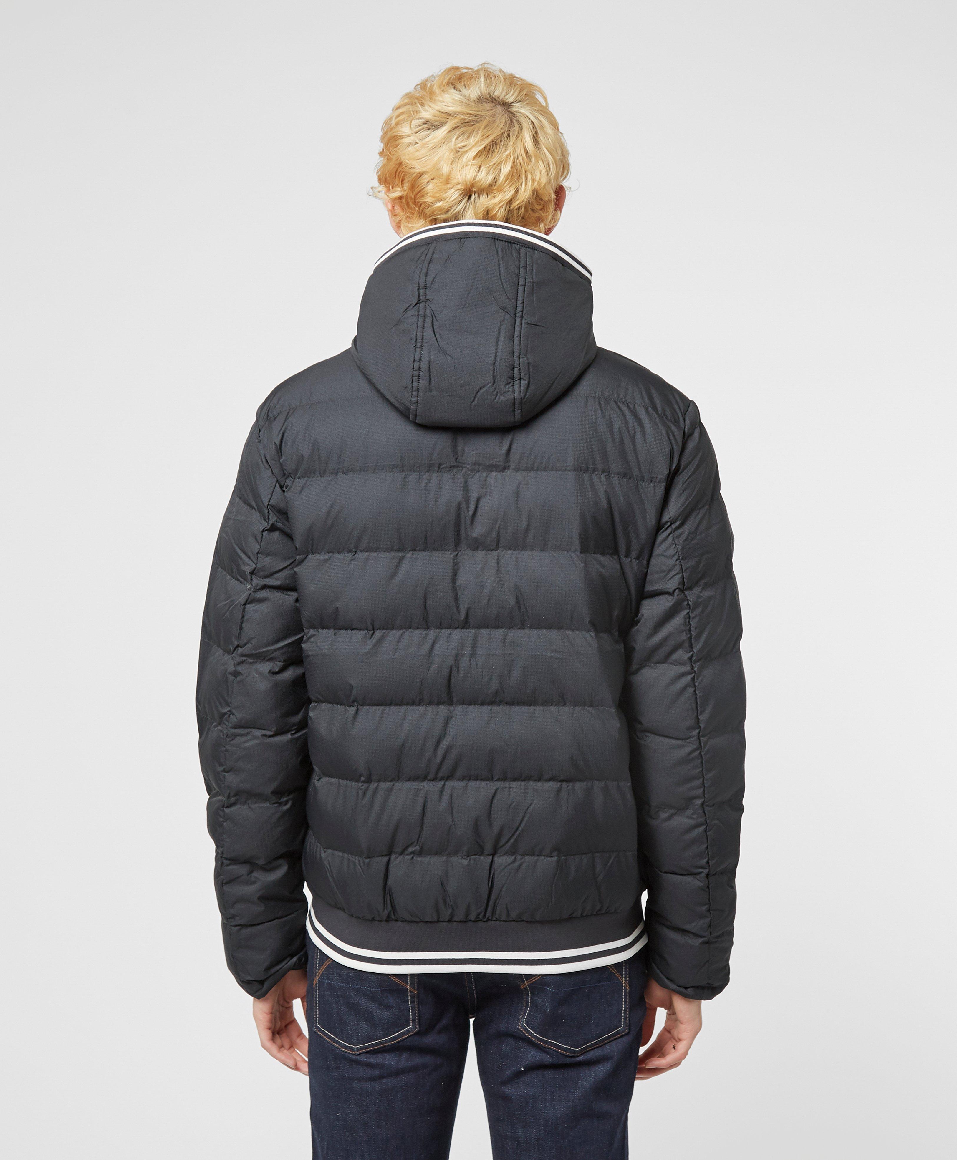 Fred Perry Twin Tipped Bubble Jacket in Black for Men - Lyst